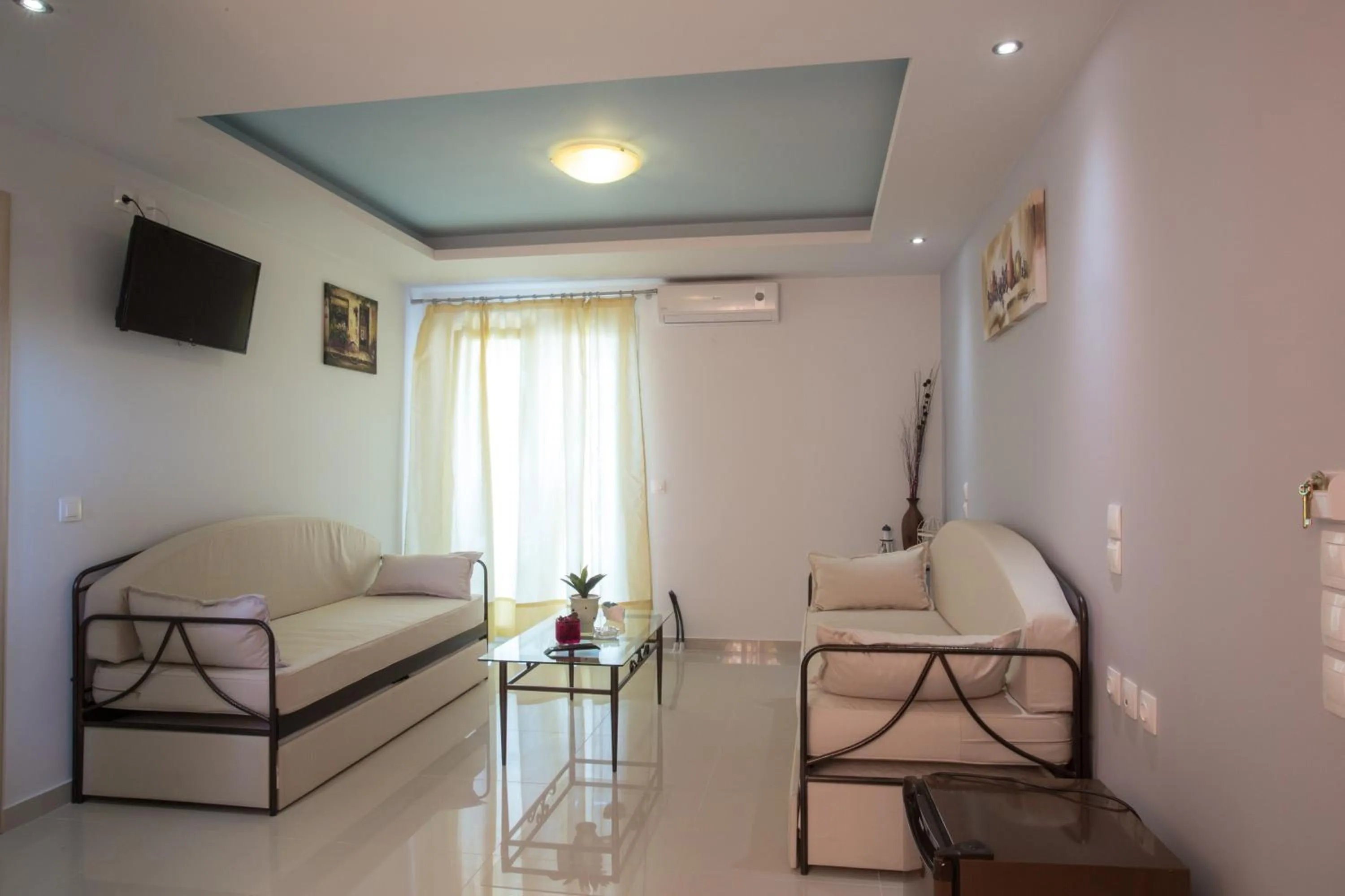 Living room in Gouvia Hotel