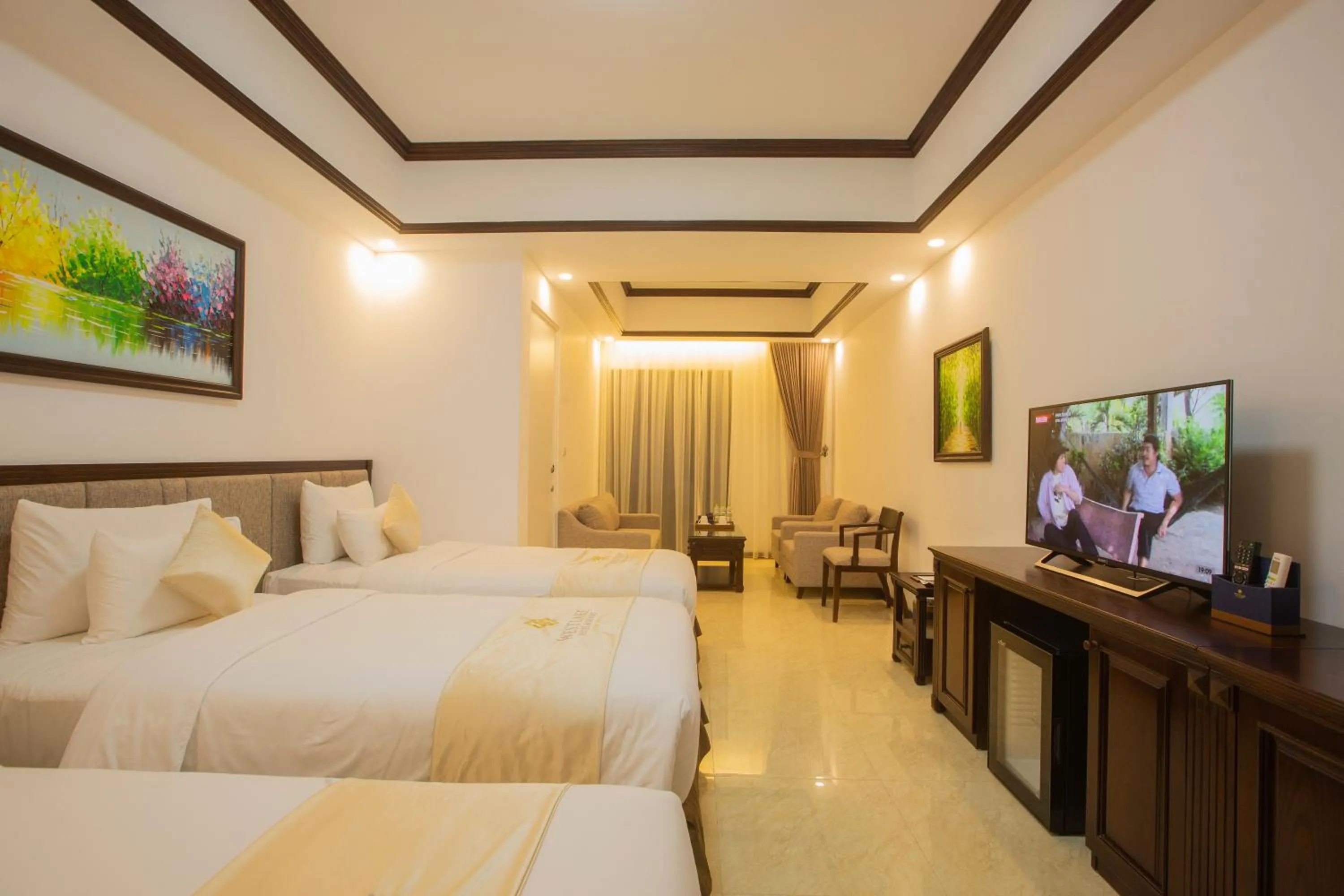 Bed in Westlake Hotel & Resort Vinh Phuc