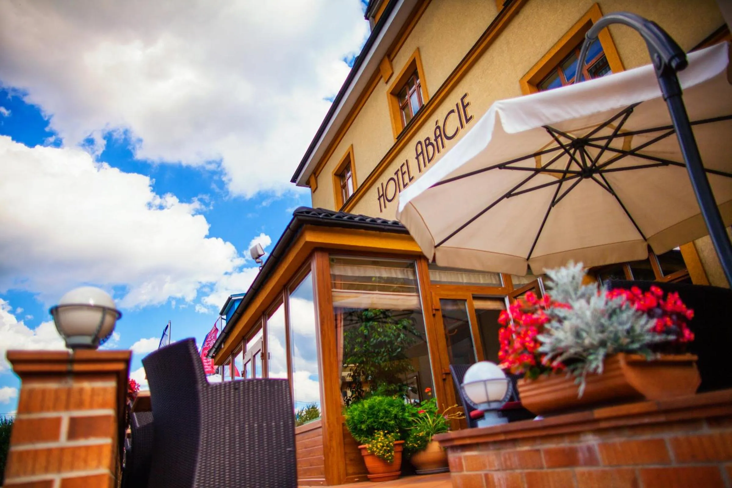 Property building in Hotel Abácie & Wellness