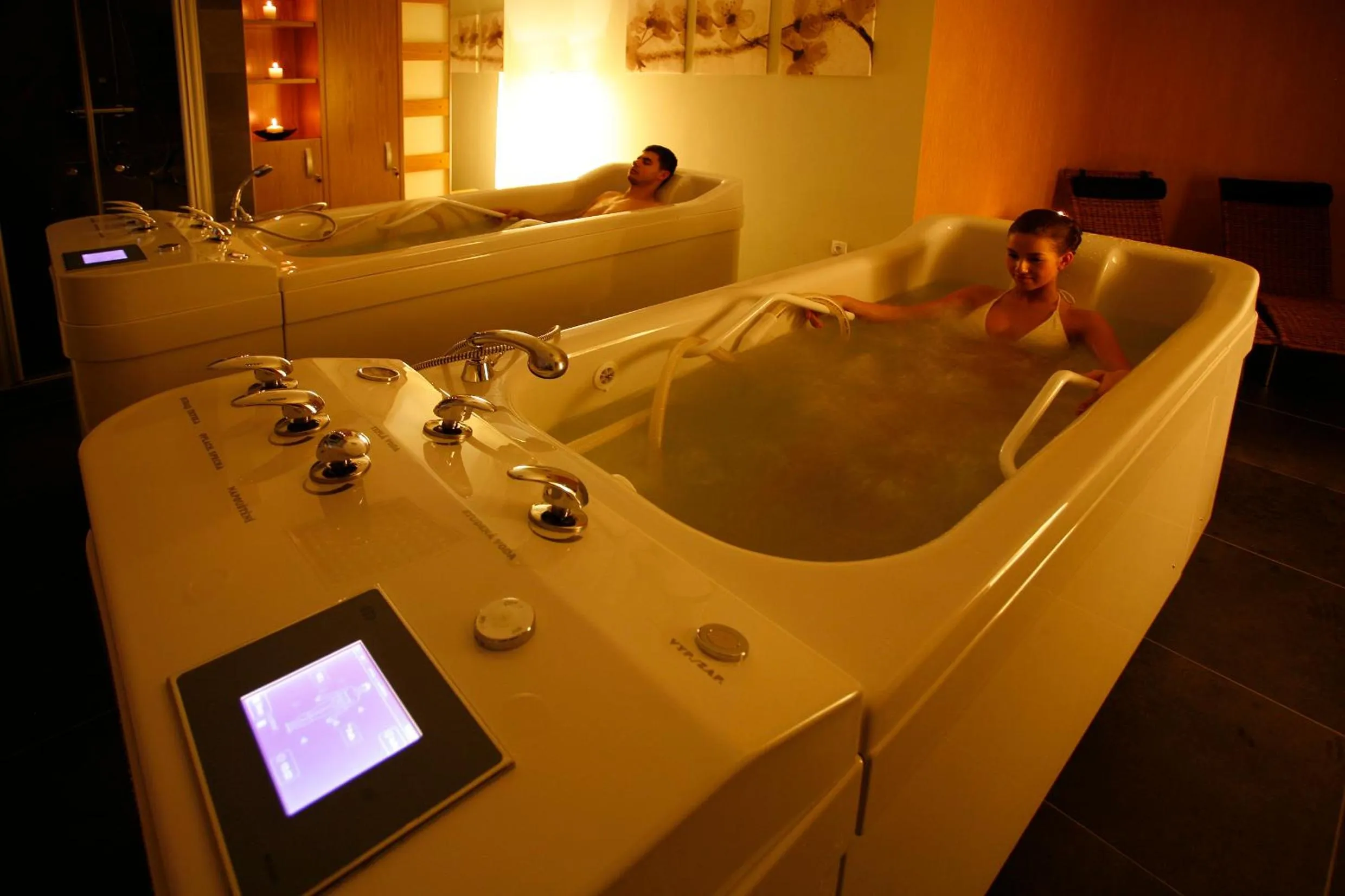 Hot Tub in Hotel Abácie & Wellness