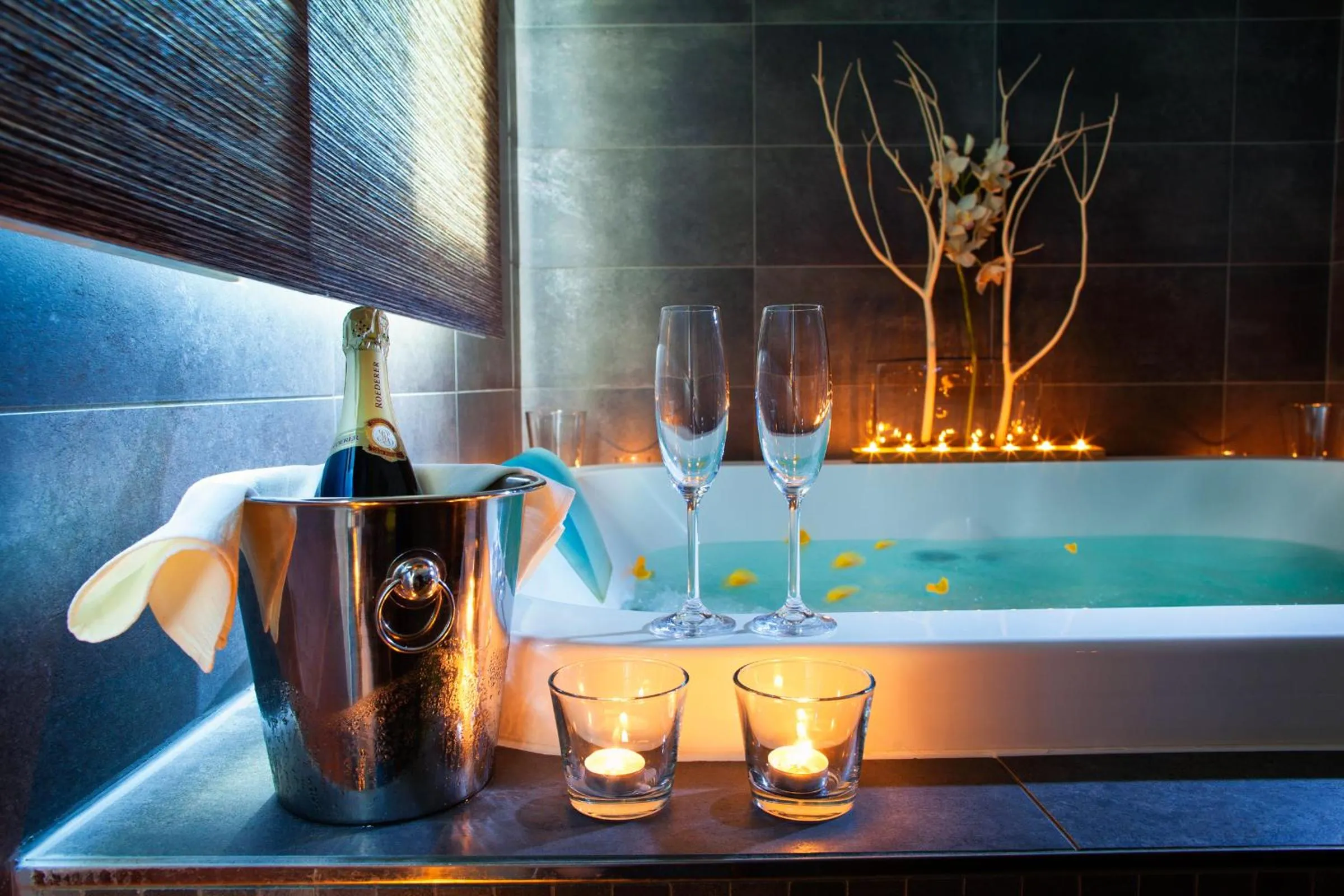 Hot Tub in Hotel Abácie & Wellness