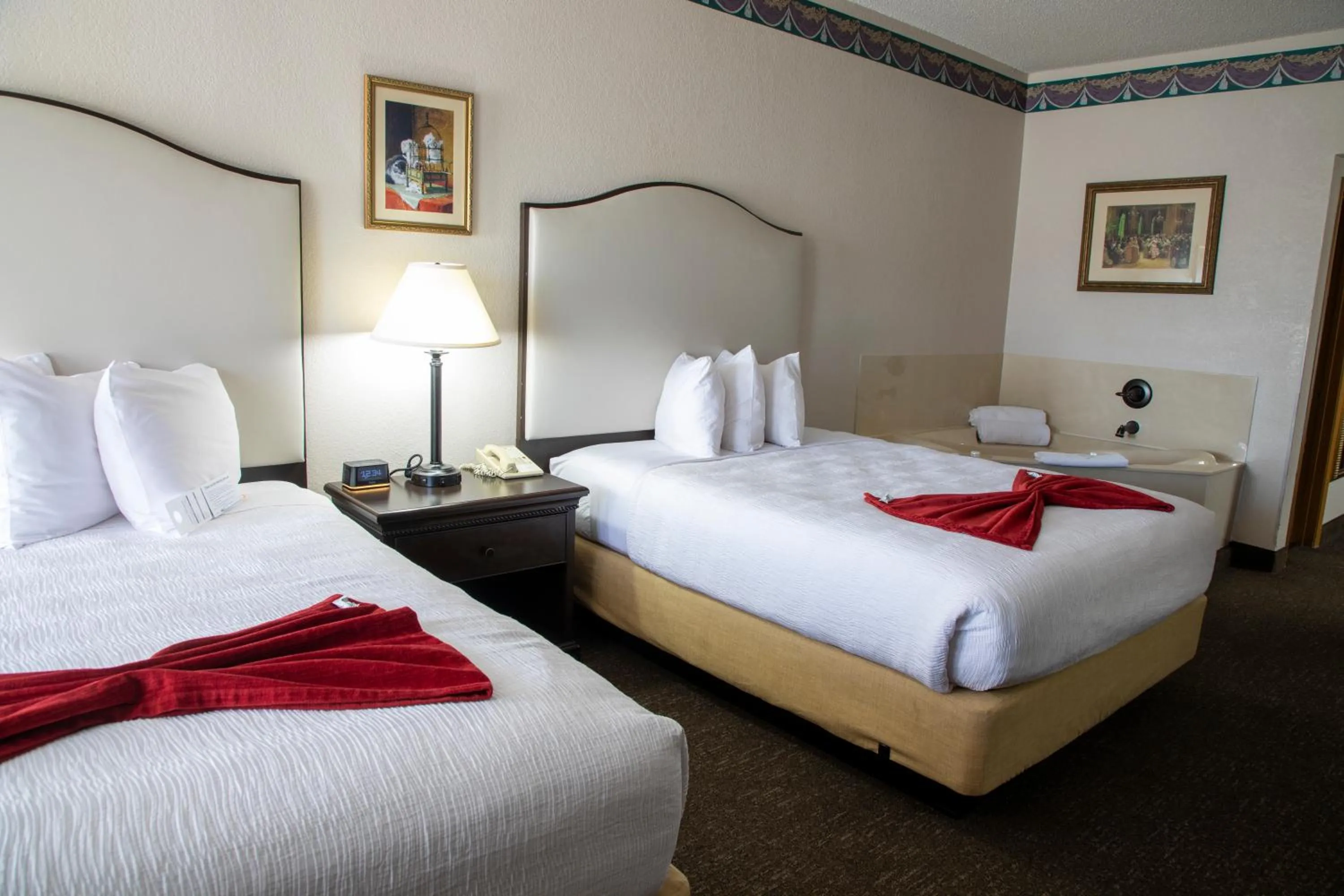 Bed in Hotel Grand Victorian