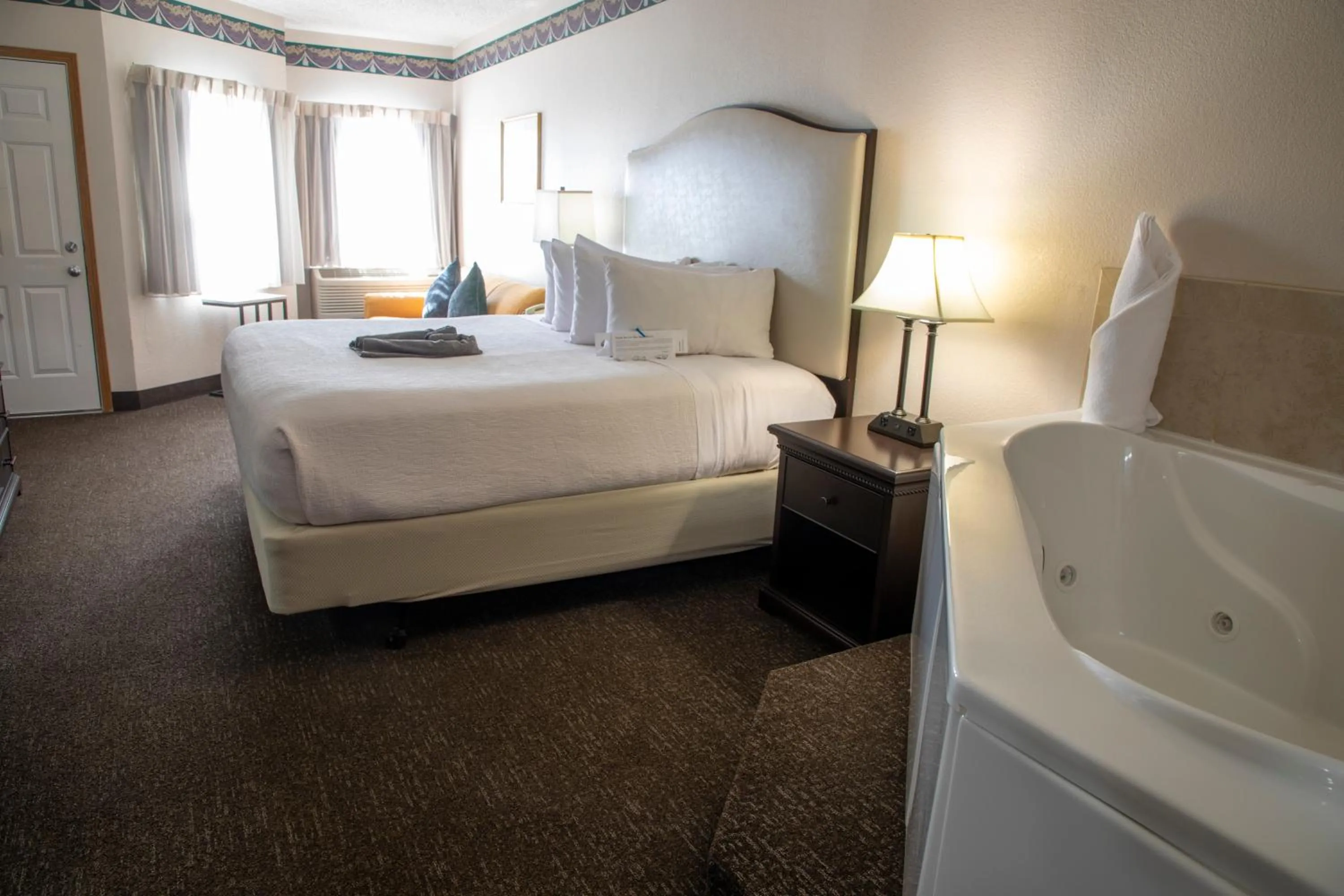 Bed in Hotel Grand Victorian