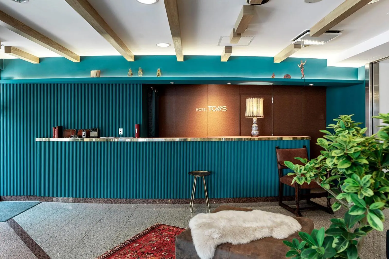 Lobby or reception in Hotel Toms