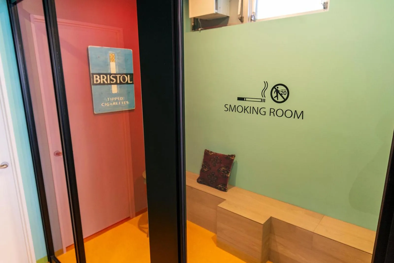 Decorative detail in Hotel Toms