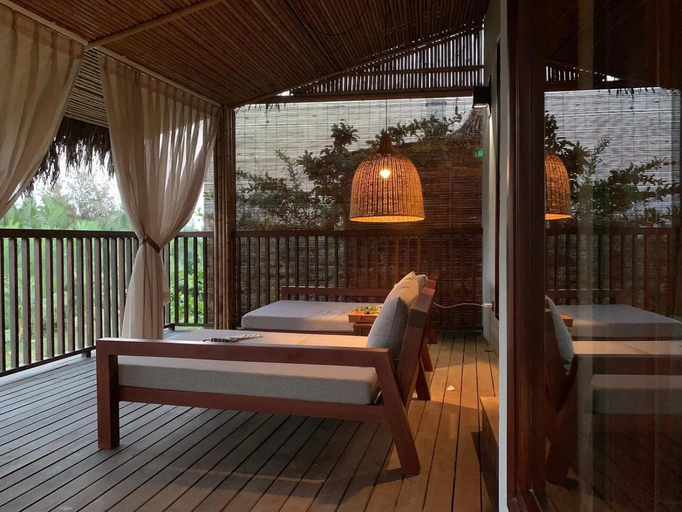 sunbed, Bed in Hoi An Eco Lodge & Spa