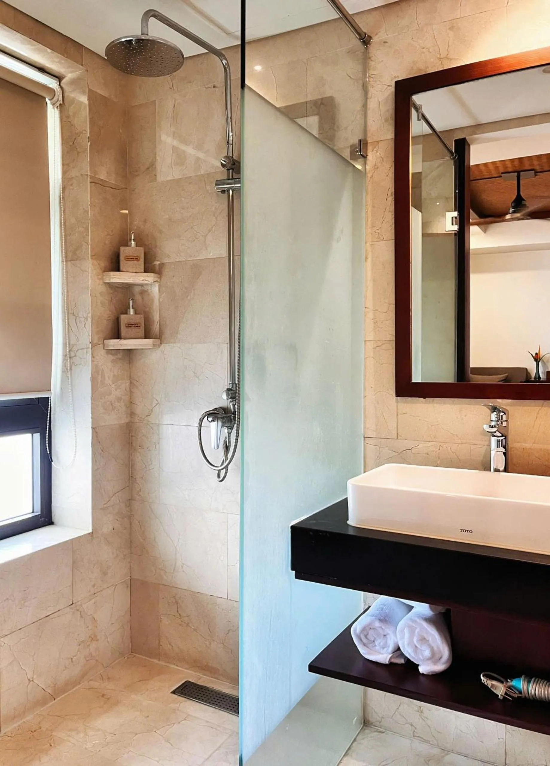 Shower in Hoi An Eco Lodge & Spa