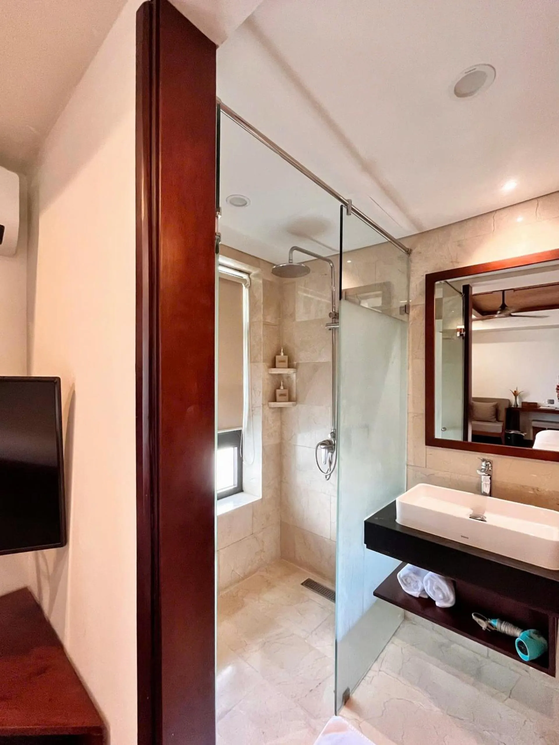 Shower, Bed in Hoi An Eco Lodge & Spa