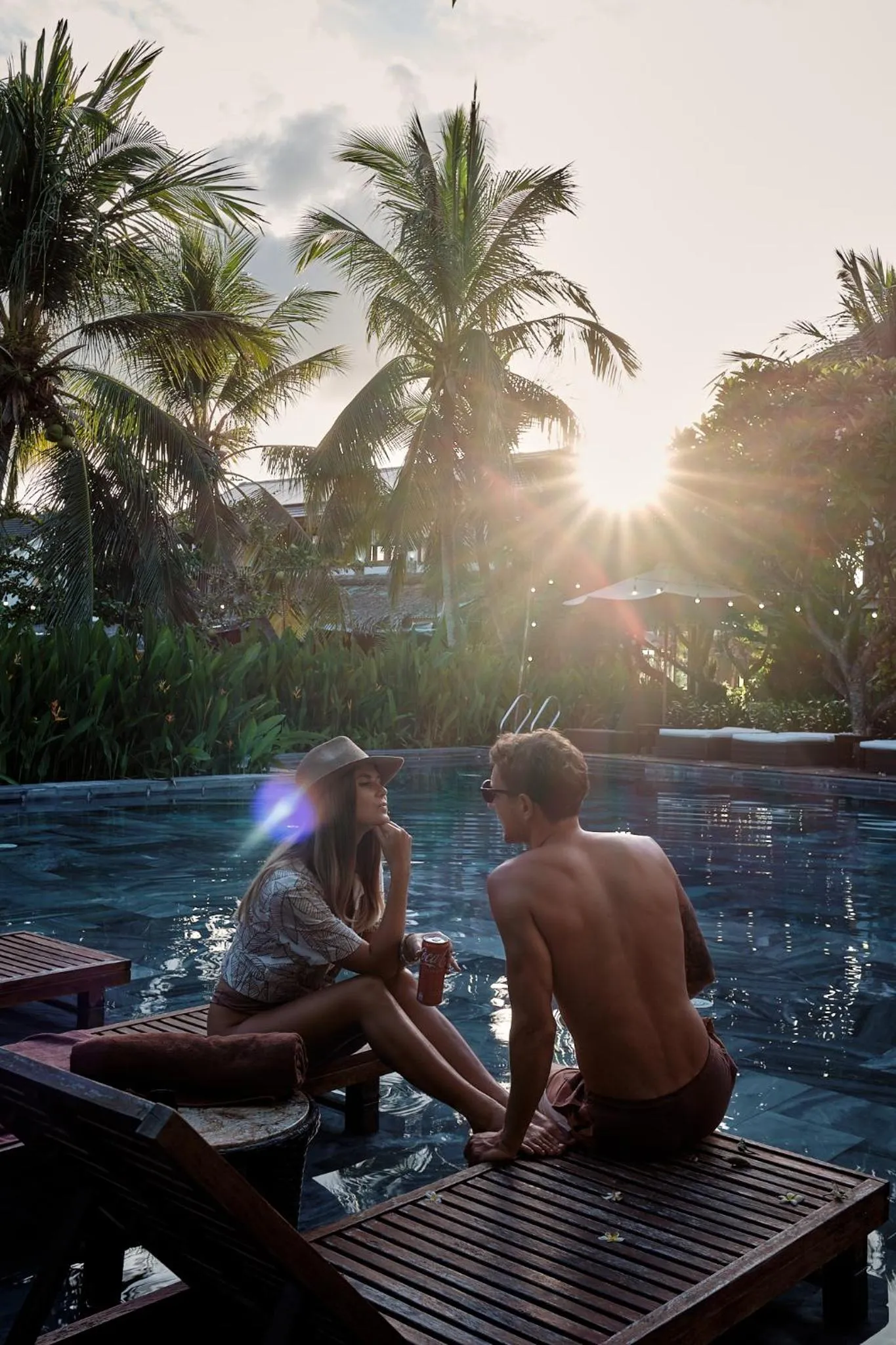 Swimming pool in Hoi An Eco Lodge & Spa