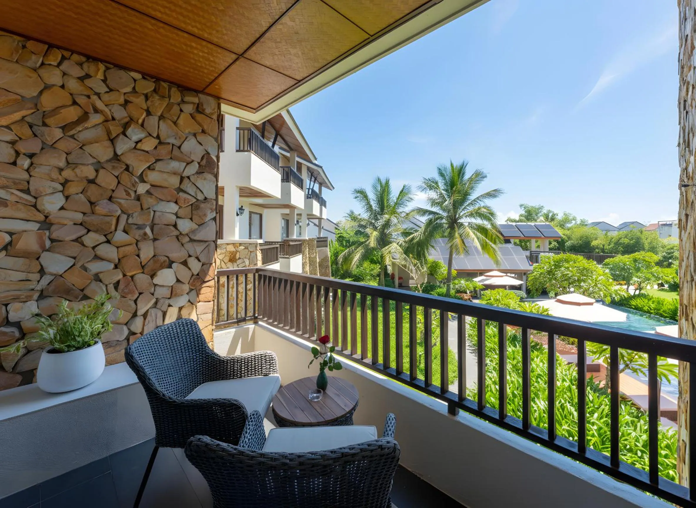 Balcony/Terrace in Hoi An Eco Lodge & Spa