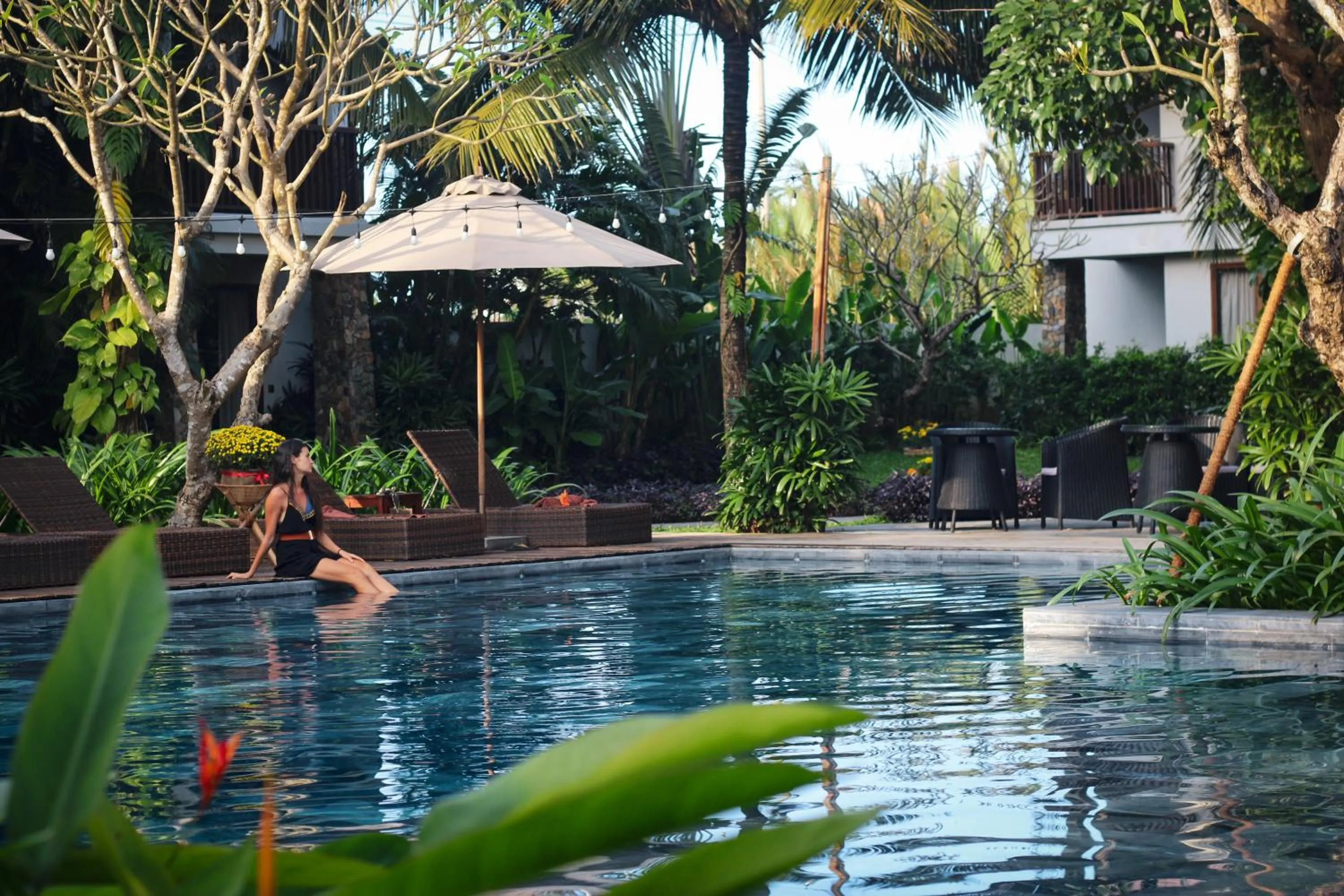 Swimming pool in Hoi An Eco Lodge & Spa