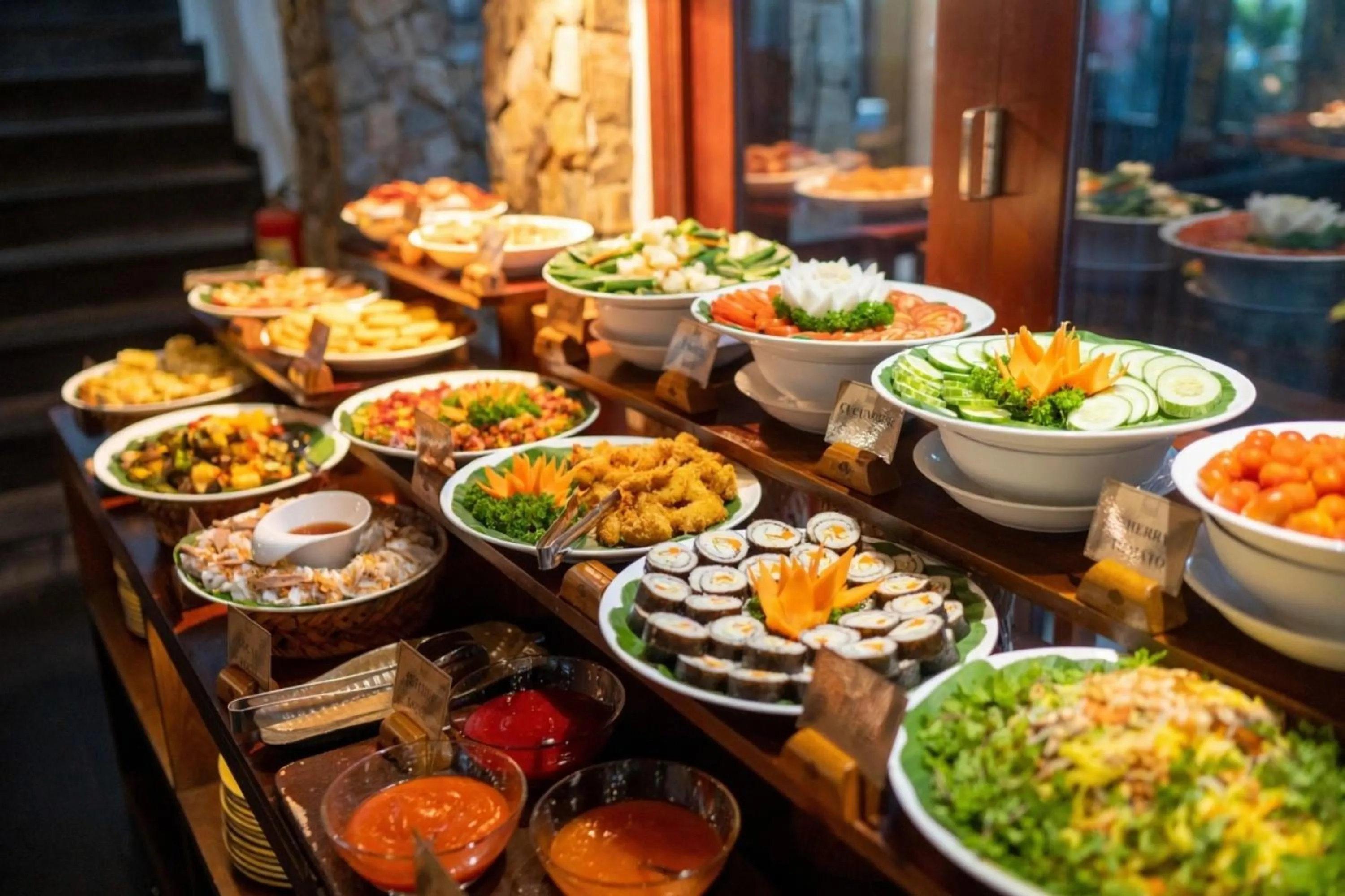 Restaurant/places to eat in Hoi An Eco Lodge & Spa