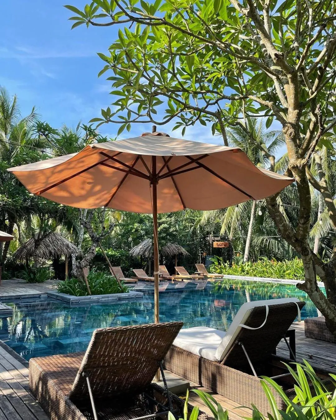 Pool view in Hoi An Eco Lodge & Spa