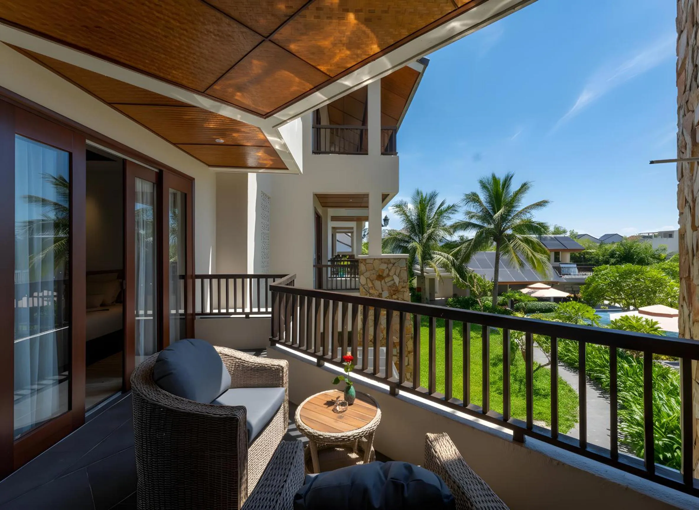 Balcony/Terrace in Hoi An Eco Lodge & Spa
