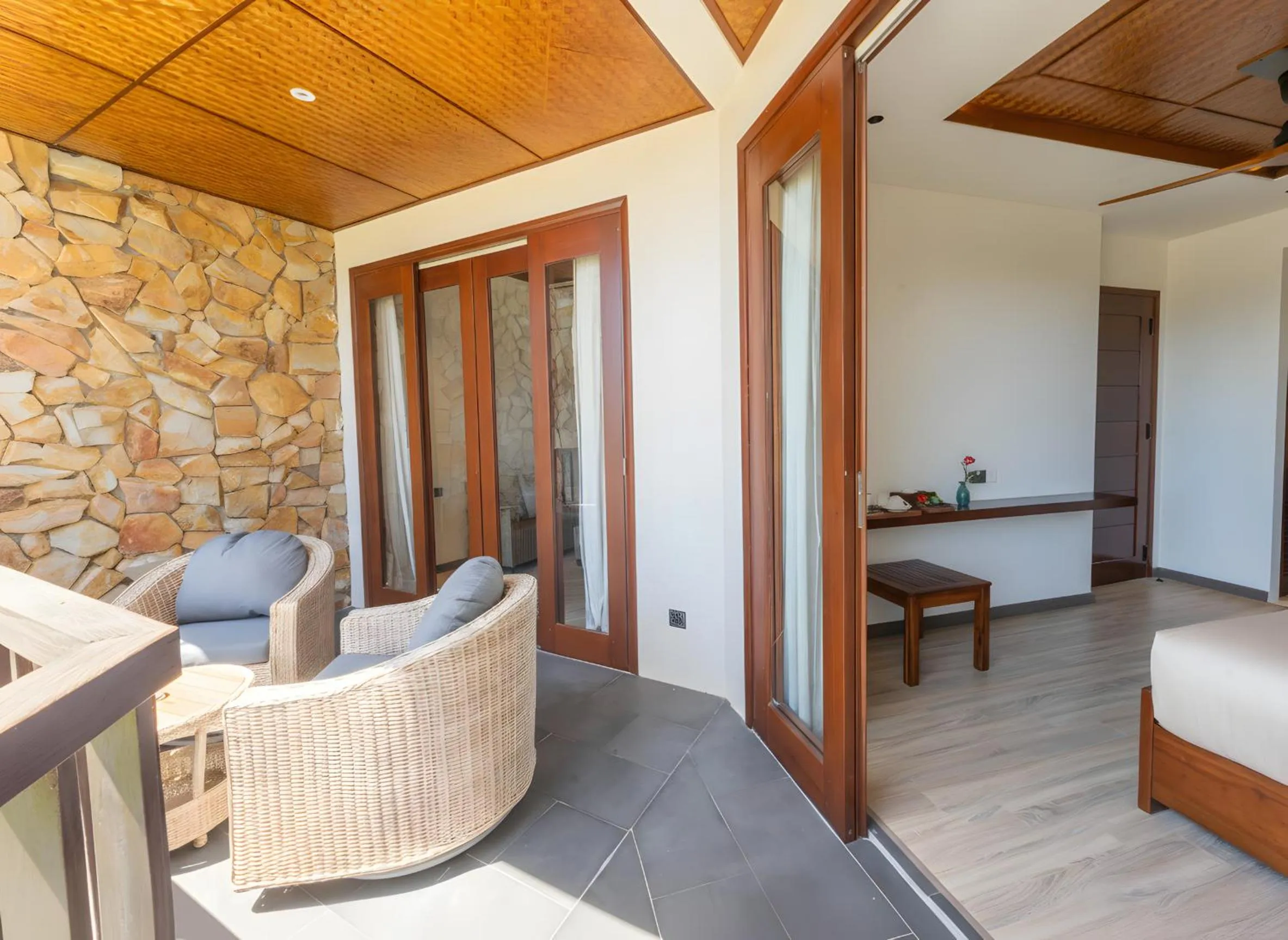 Balcony/Terrace in Hoi An Eco Lodge & Spa