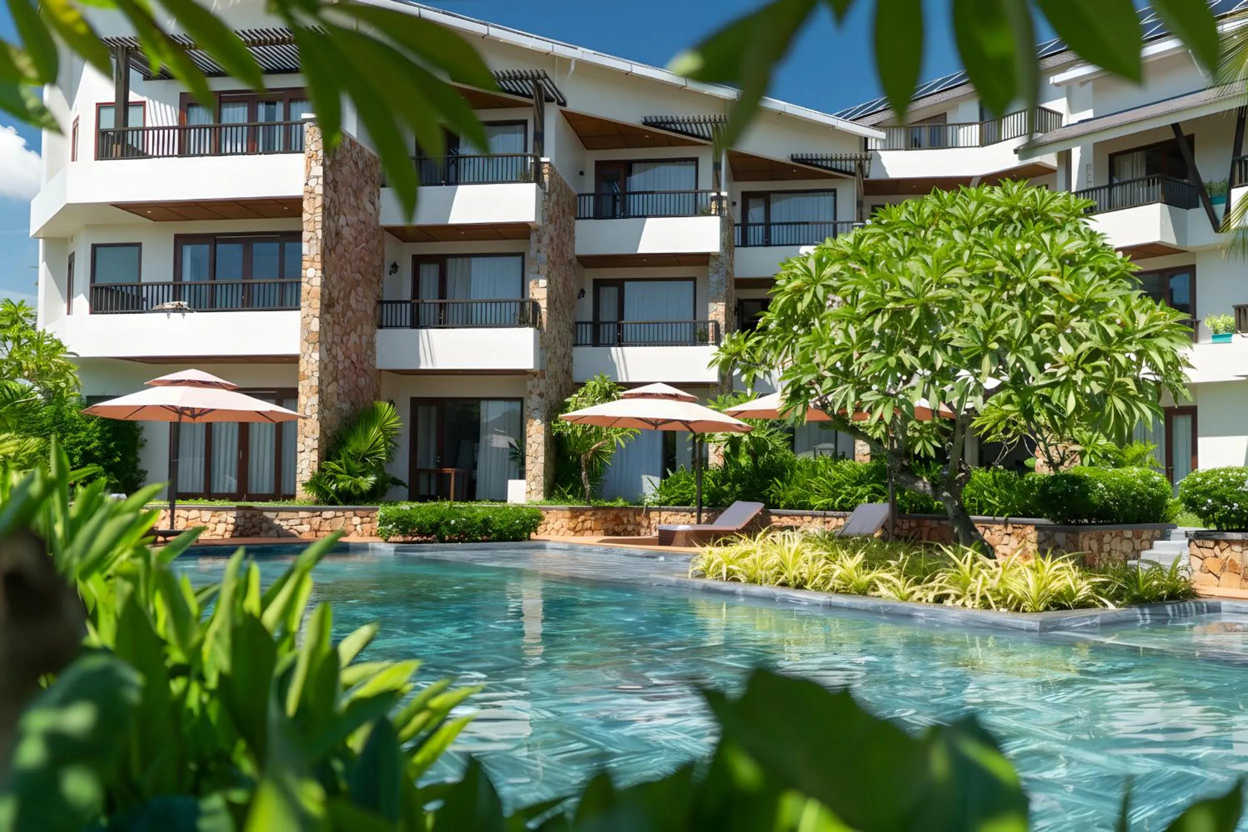 Swimming pool in Hoi An Eco Lodge & Spa