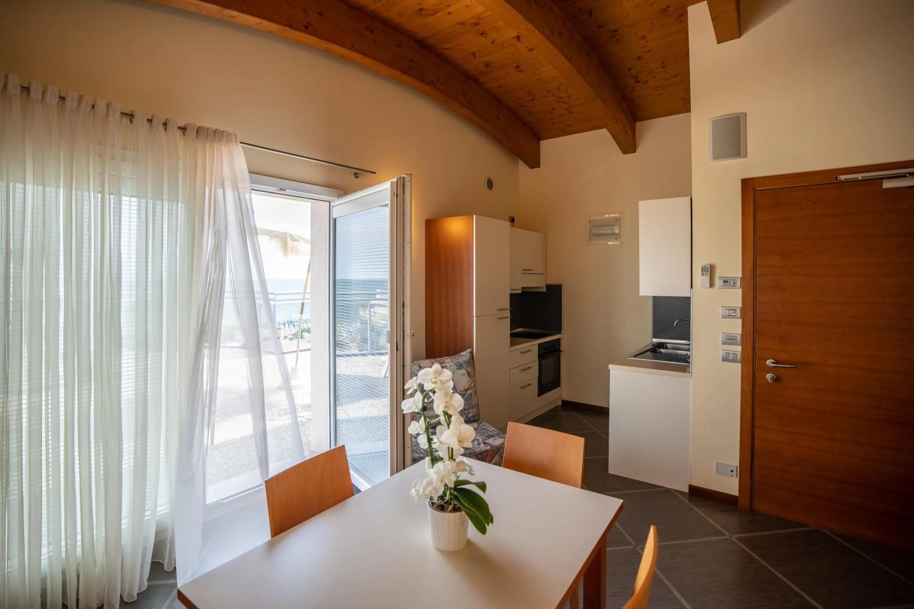 Kitchen or kitchenette in Hotel Coppe Jesolo
