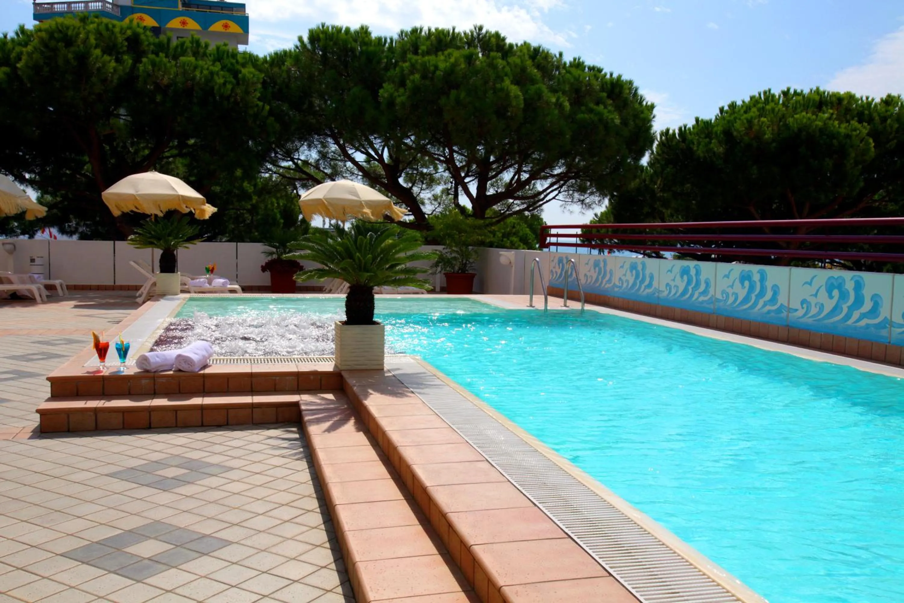 Swimming pool in Hotel Coppe Jesolo
