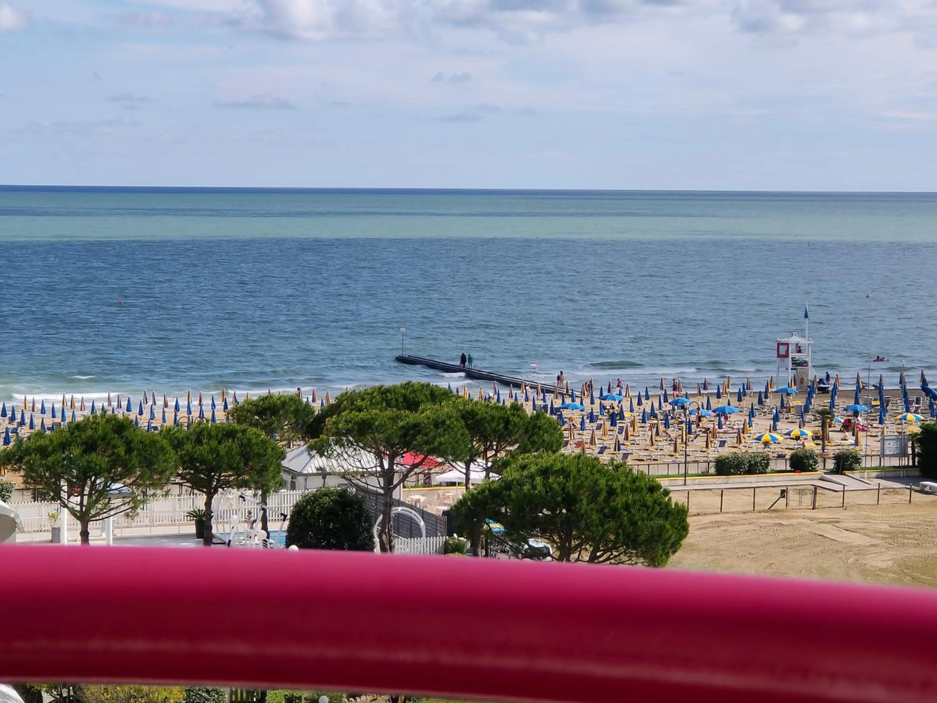 Balcony/Terrace in Hotel Coppe Jesolo