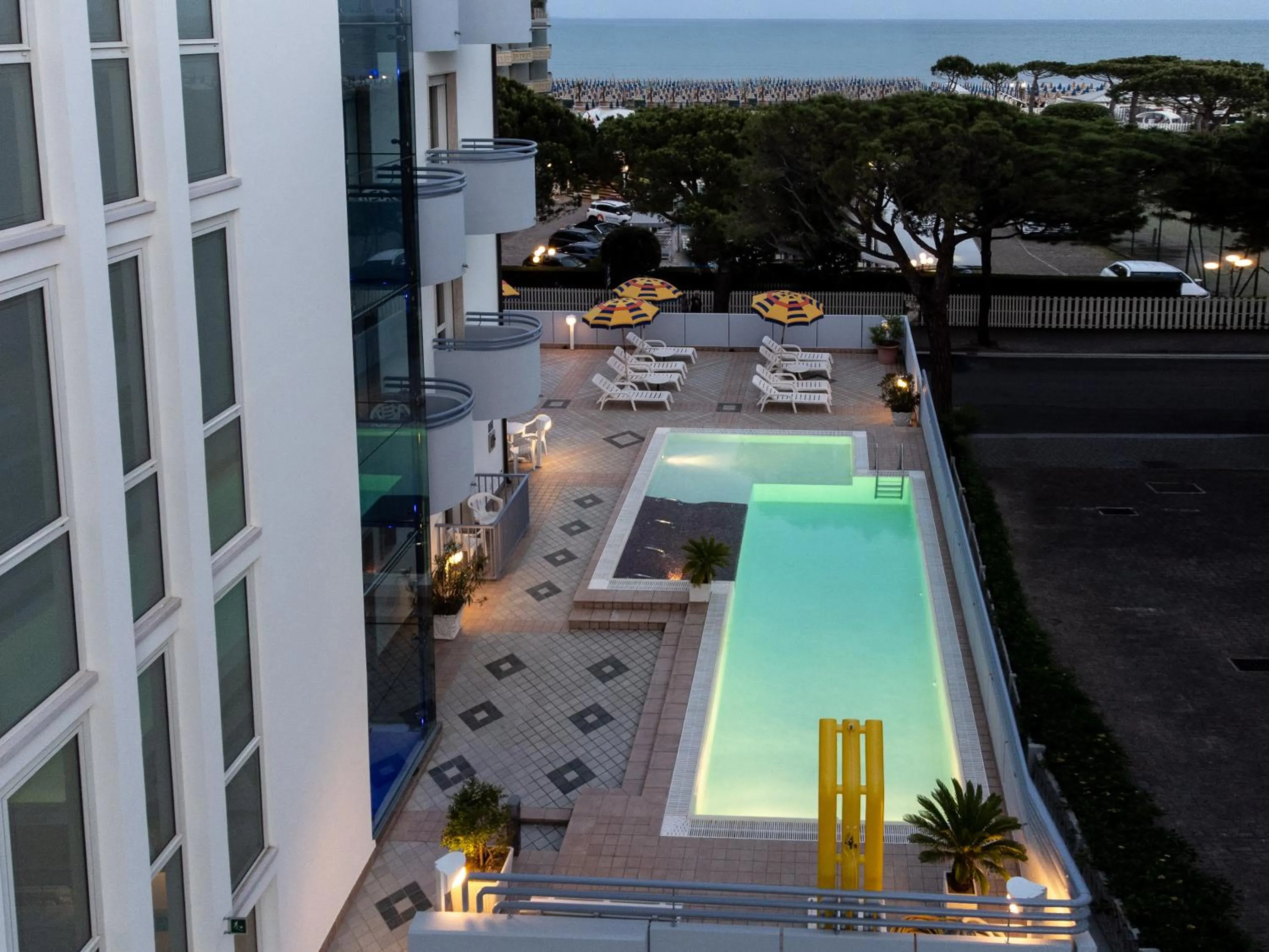 Sea view in Hotel Coppe Jesolo