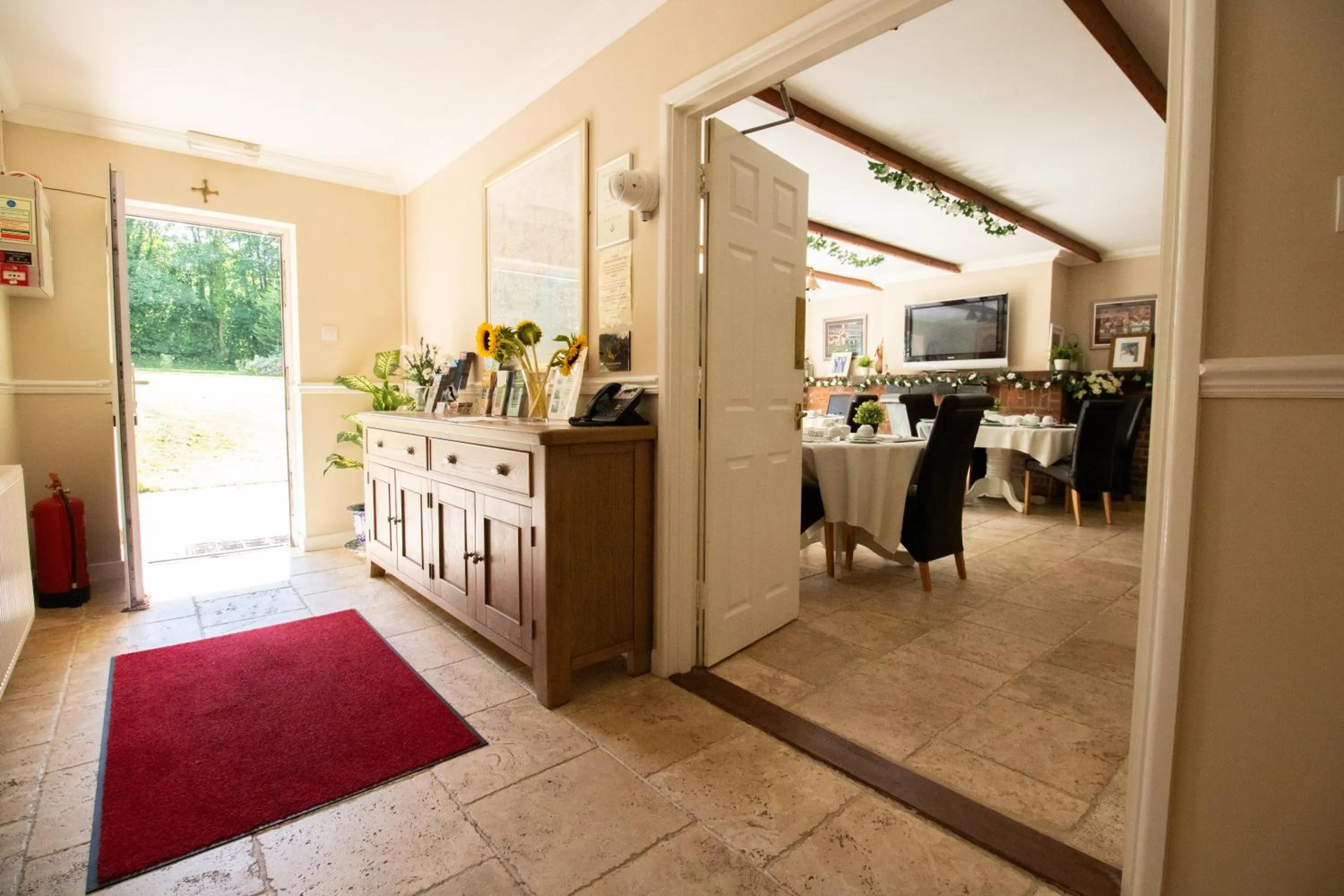 Lobby or reception in Lovesgrove Country Guest House