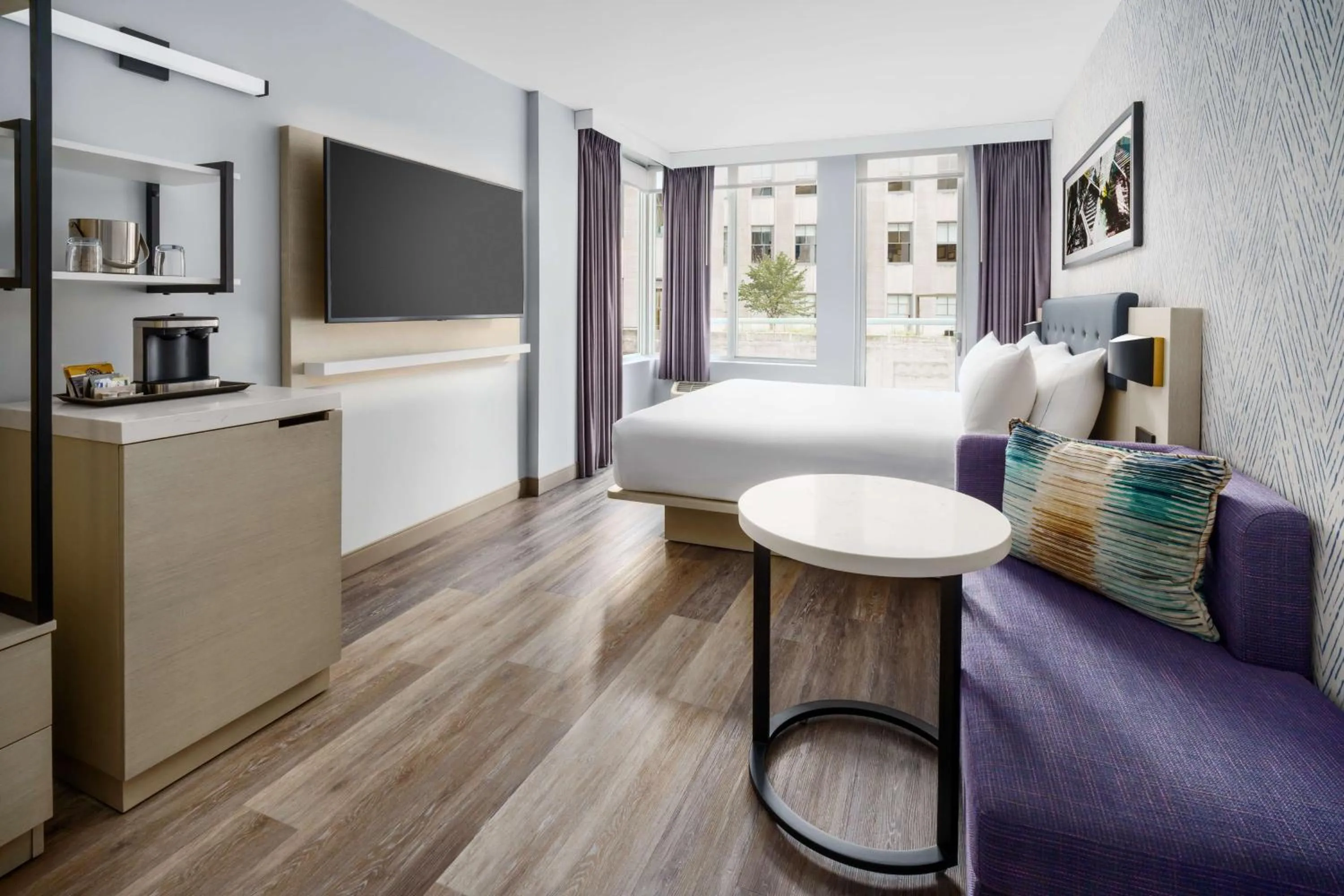 Bed in DoubleTree by Hilton New York Midtown Fifth Ave