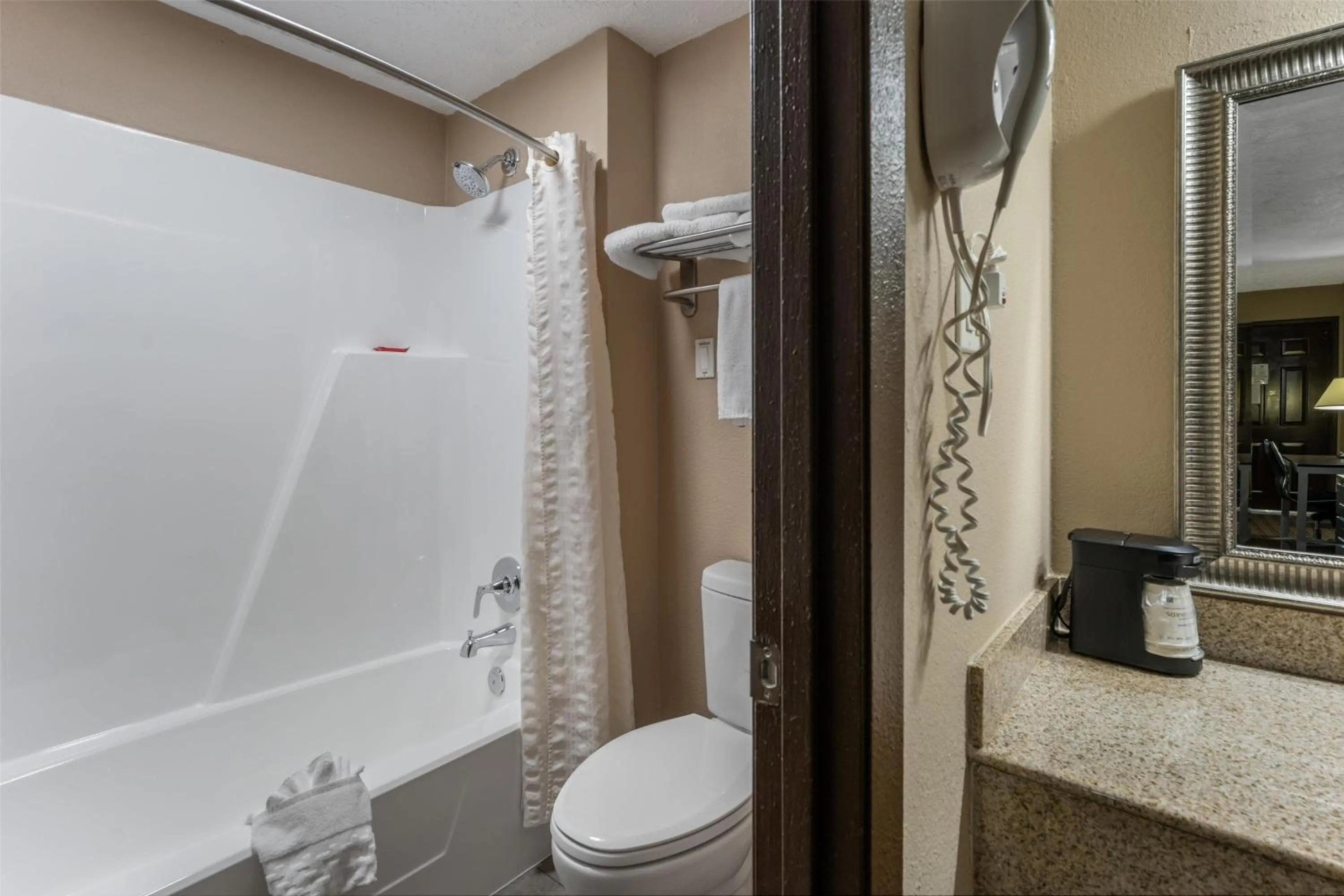 Bathroom in SureStay Hotel by Best Western Summersville