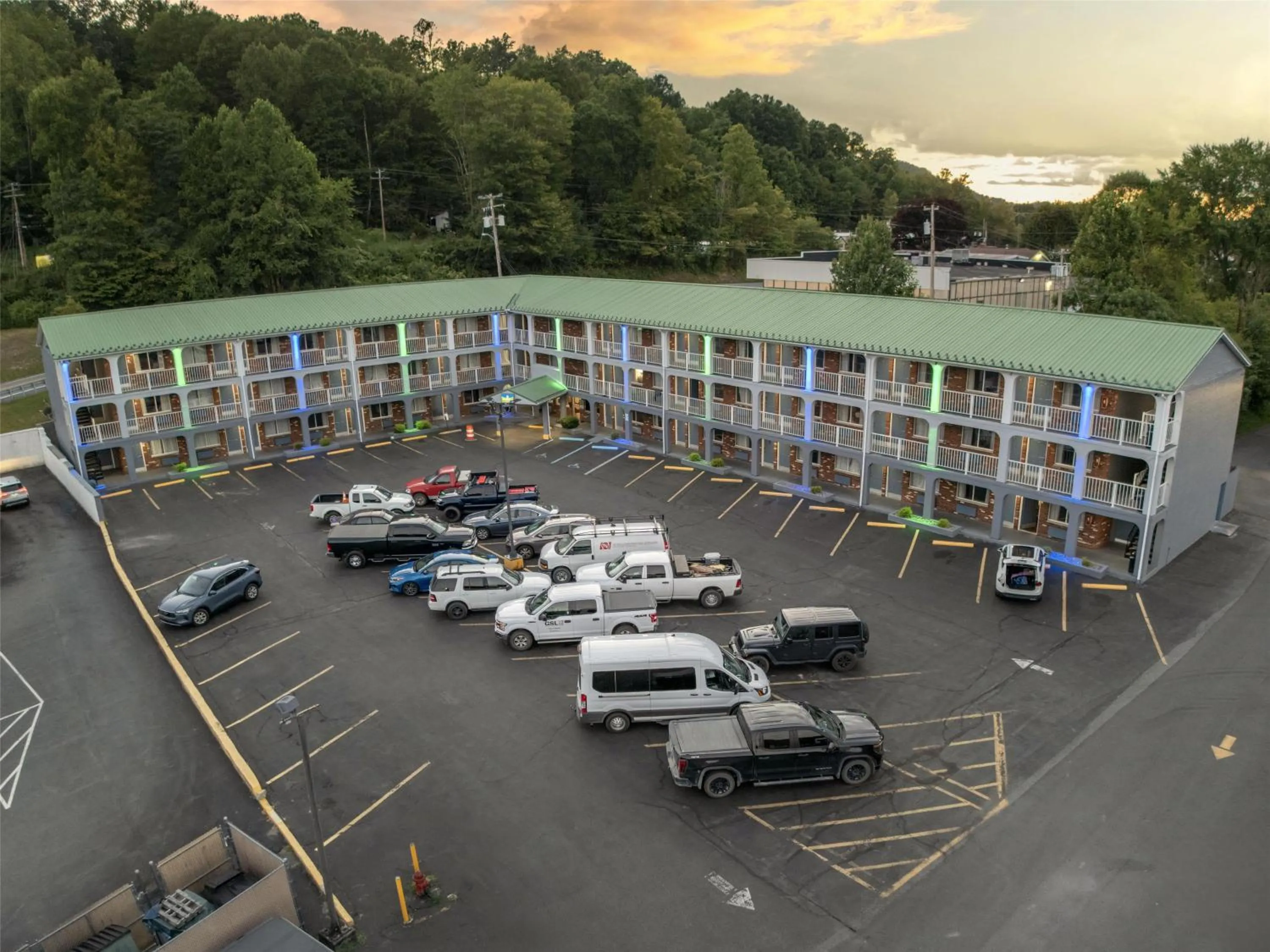 Property building in SureStay Hotel by Best Western Summersville
