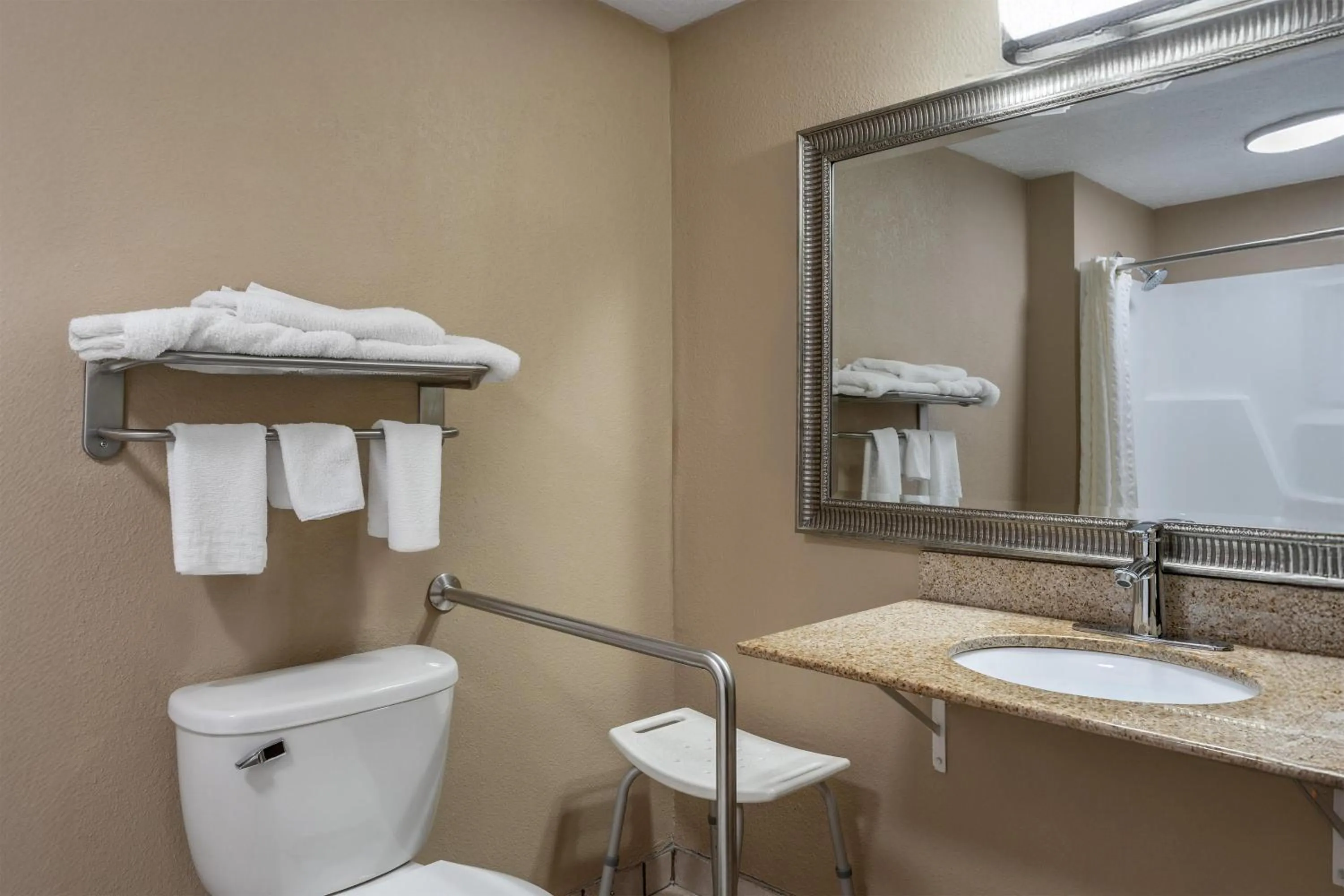 Bathroom in SureStay Hotel by Best Western Summersville
