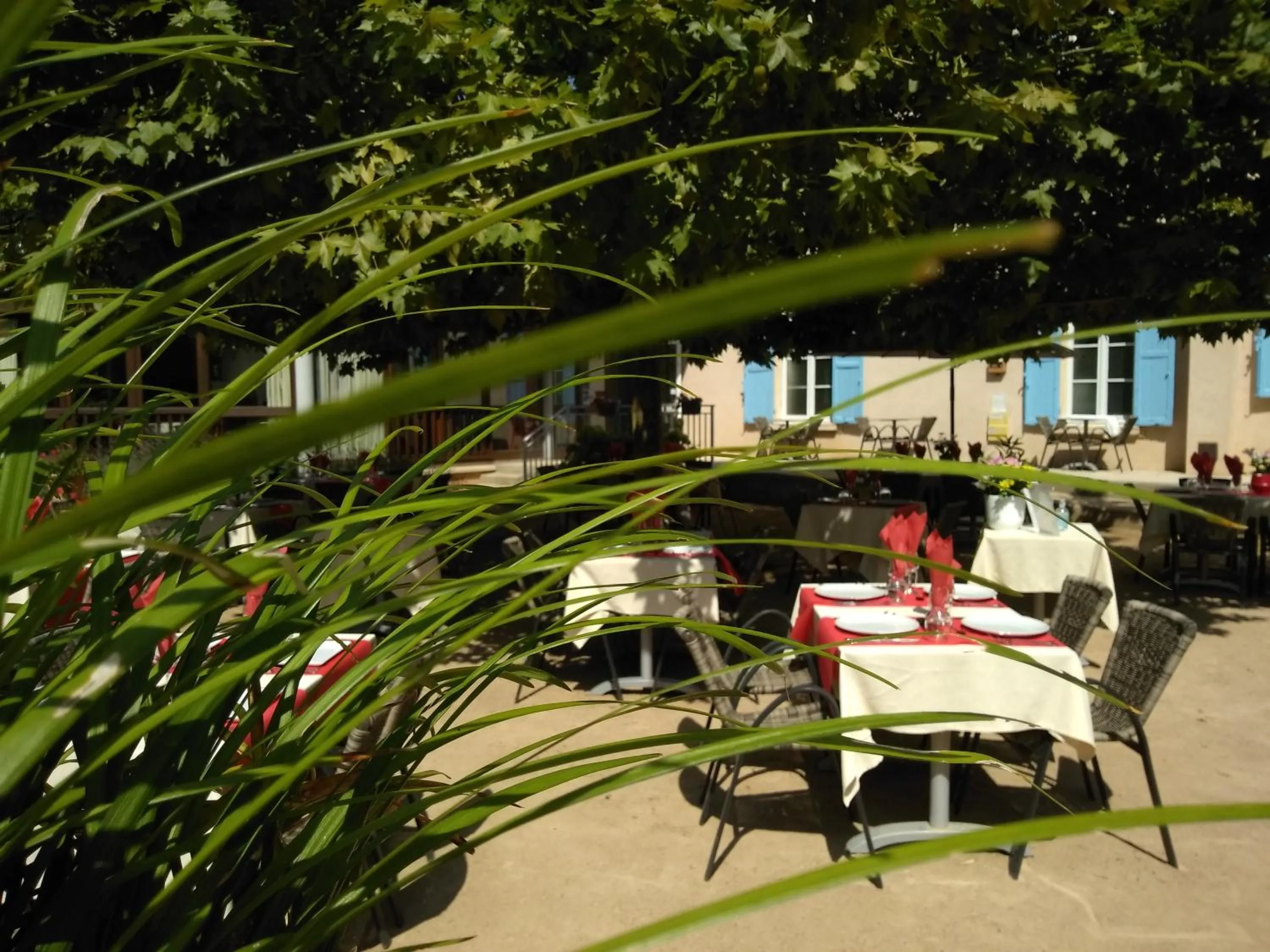 Patio in VTF Le Domaine Les Hautannes