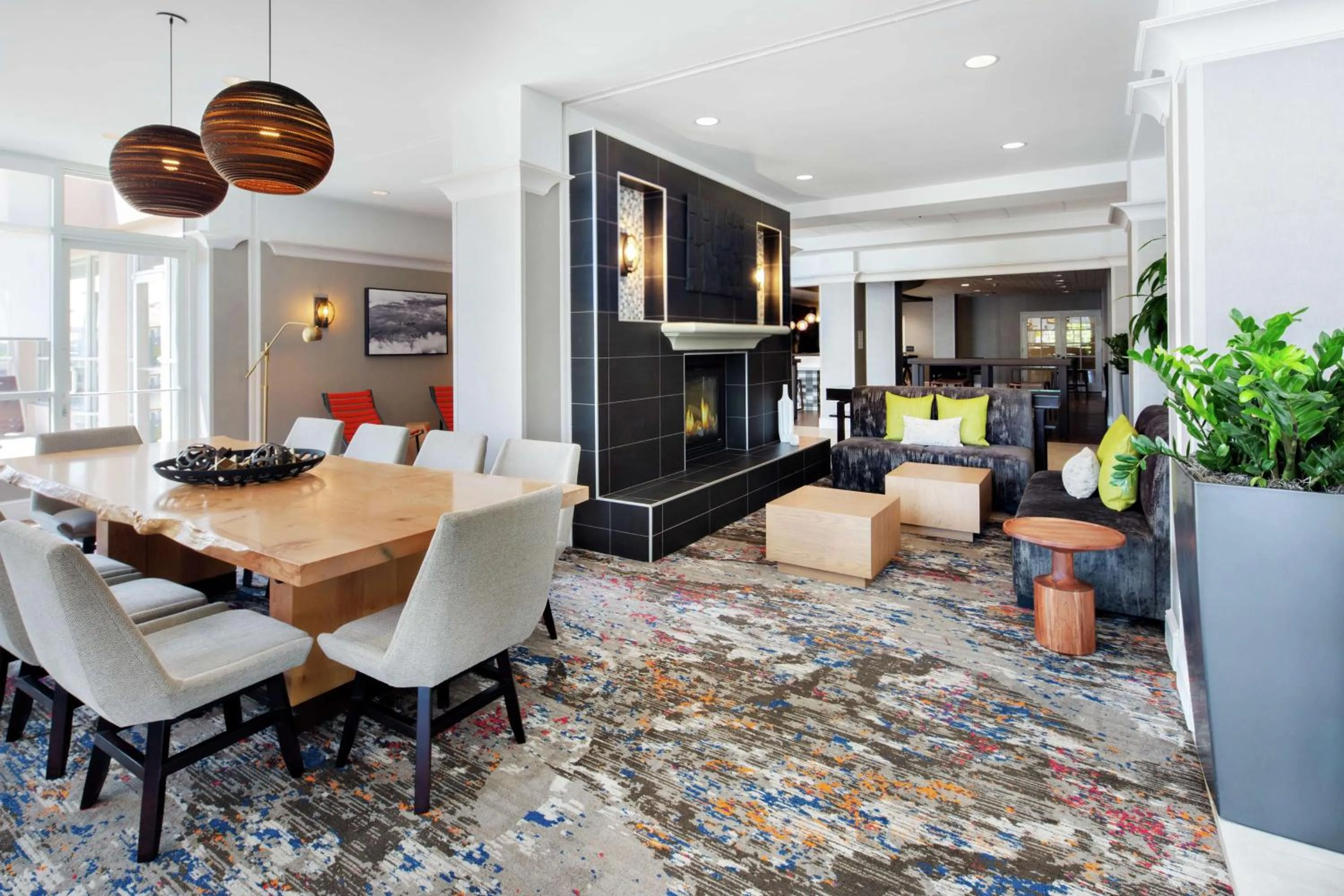 Lobby or reception in Hilton Garden Inn San Francisco/Oakland Bay Bridge