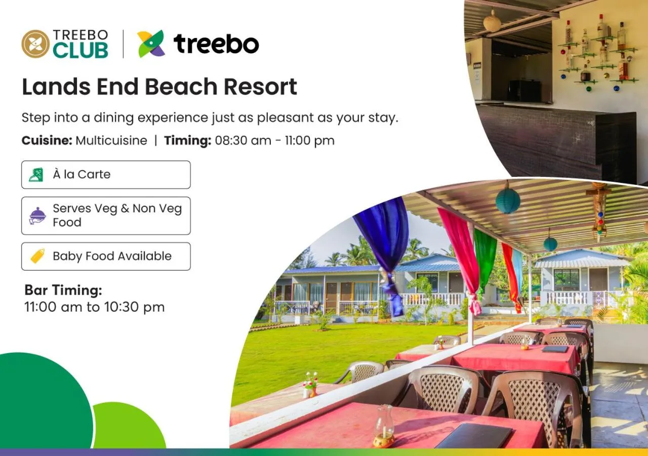 Treebo Lands End Beach Resort Morjim