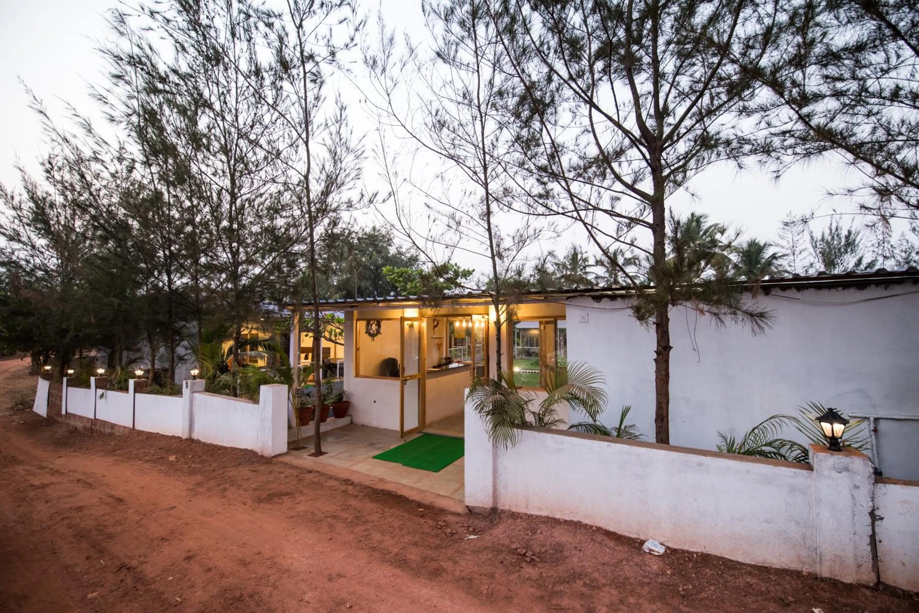 Property building in Treebo Lands End Beach Resort Morjim