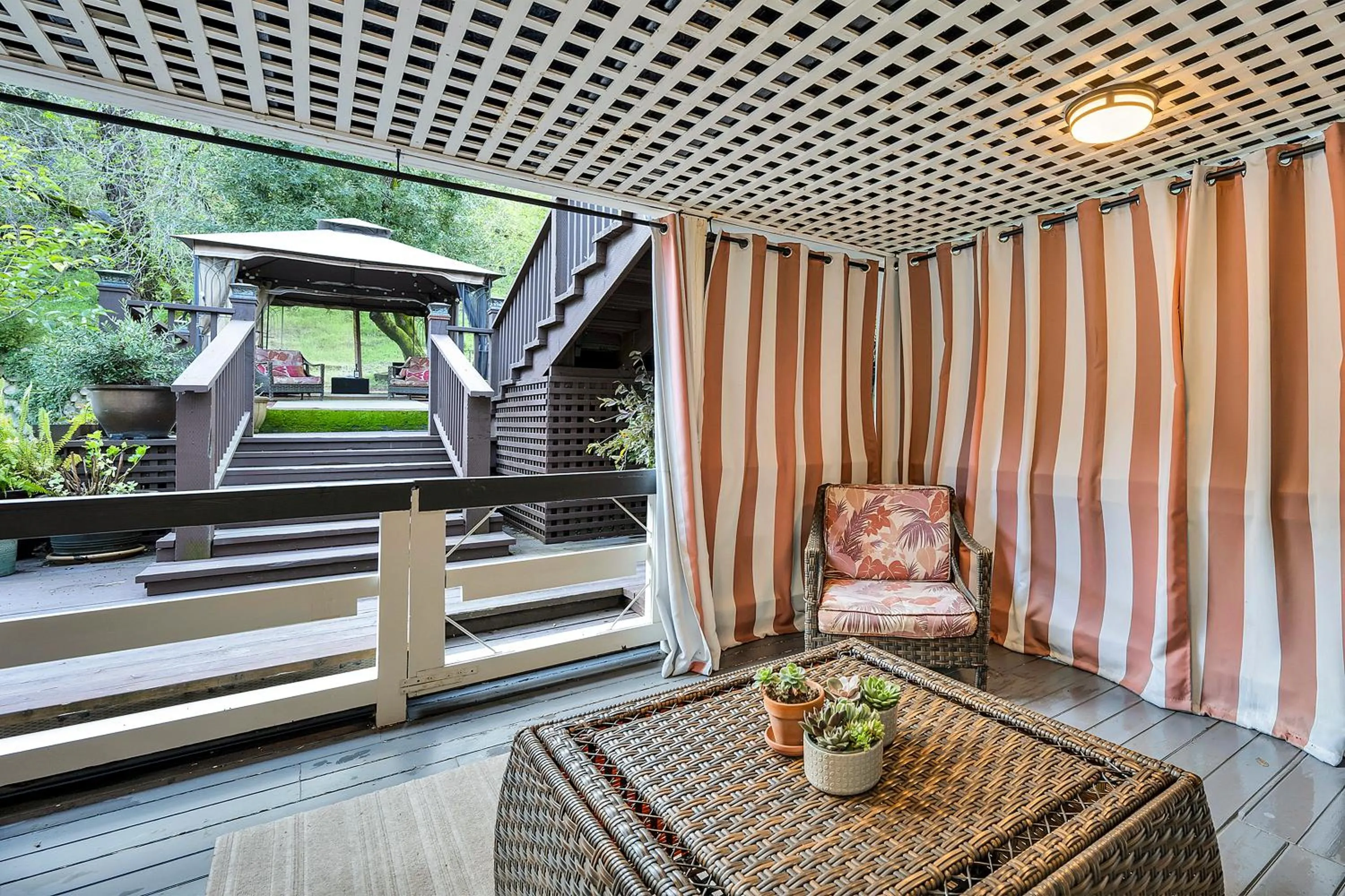 Patio in Craftsman Inn