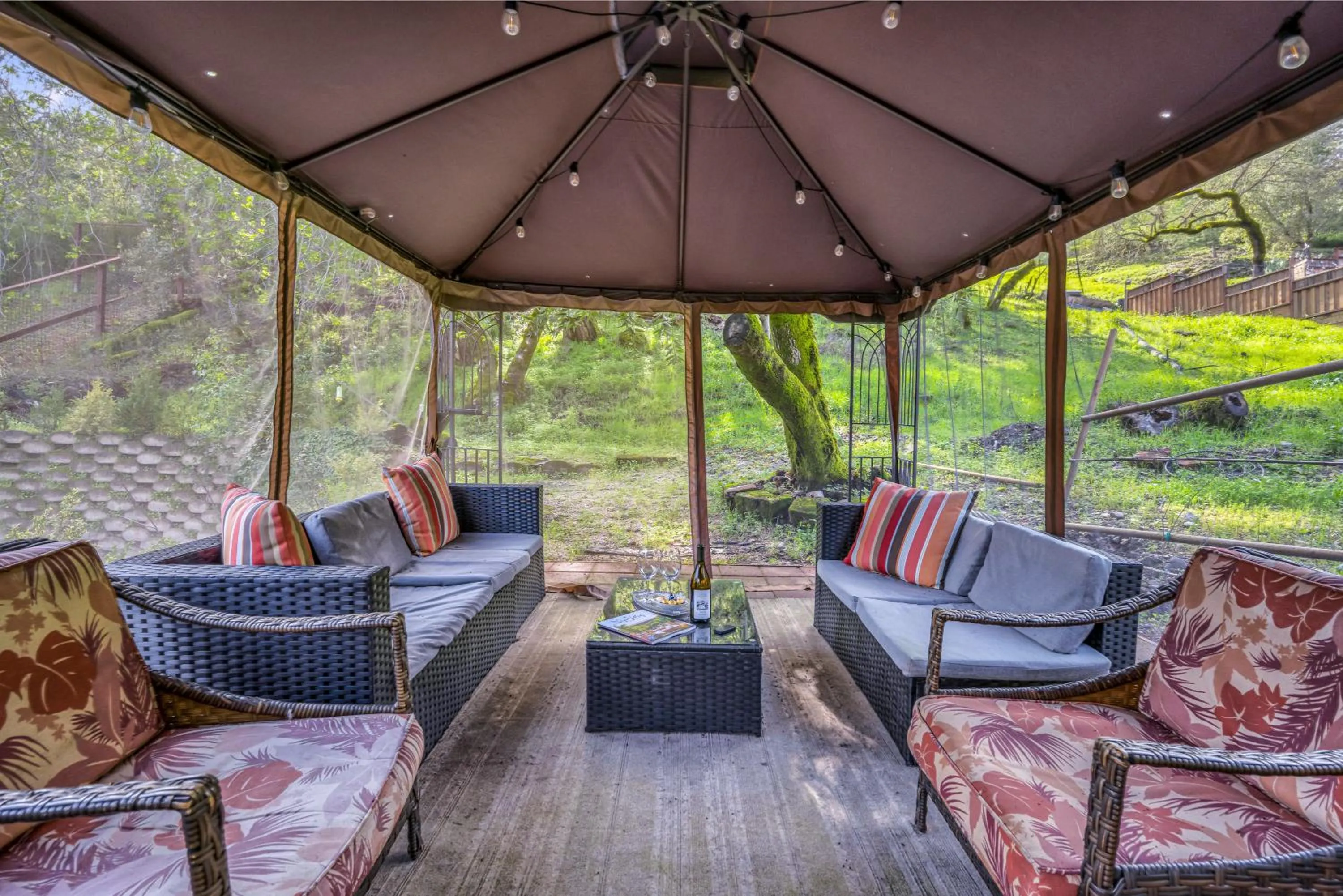 Patio in Craftsman Inn