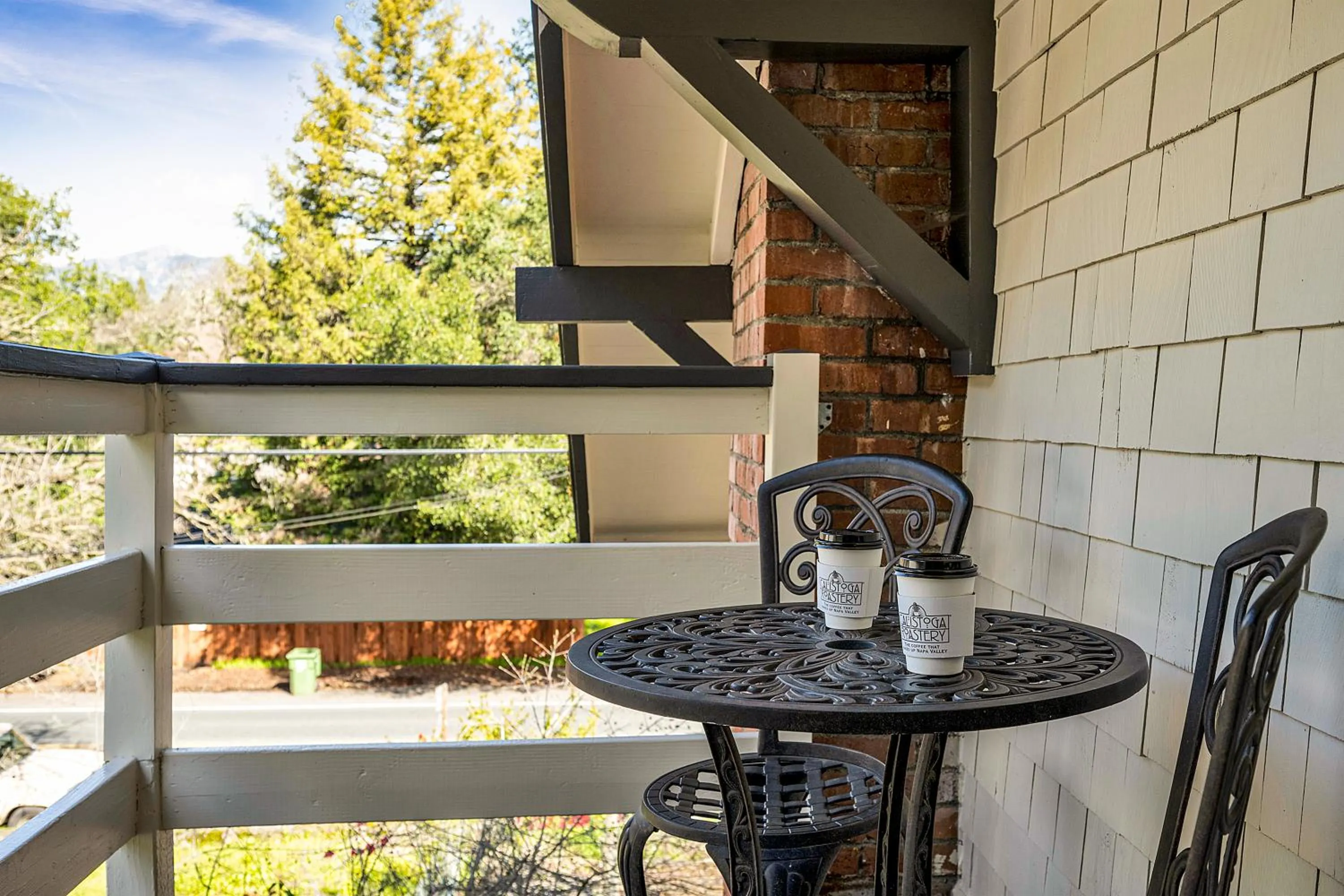 Patio in Craftsman Inn