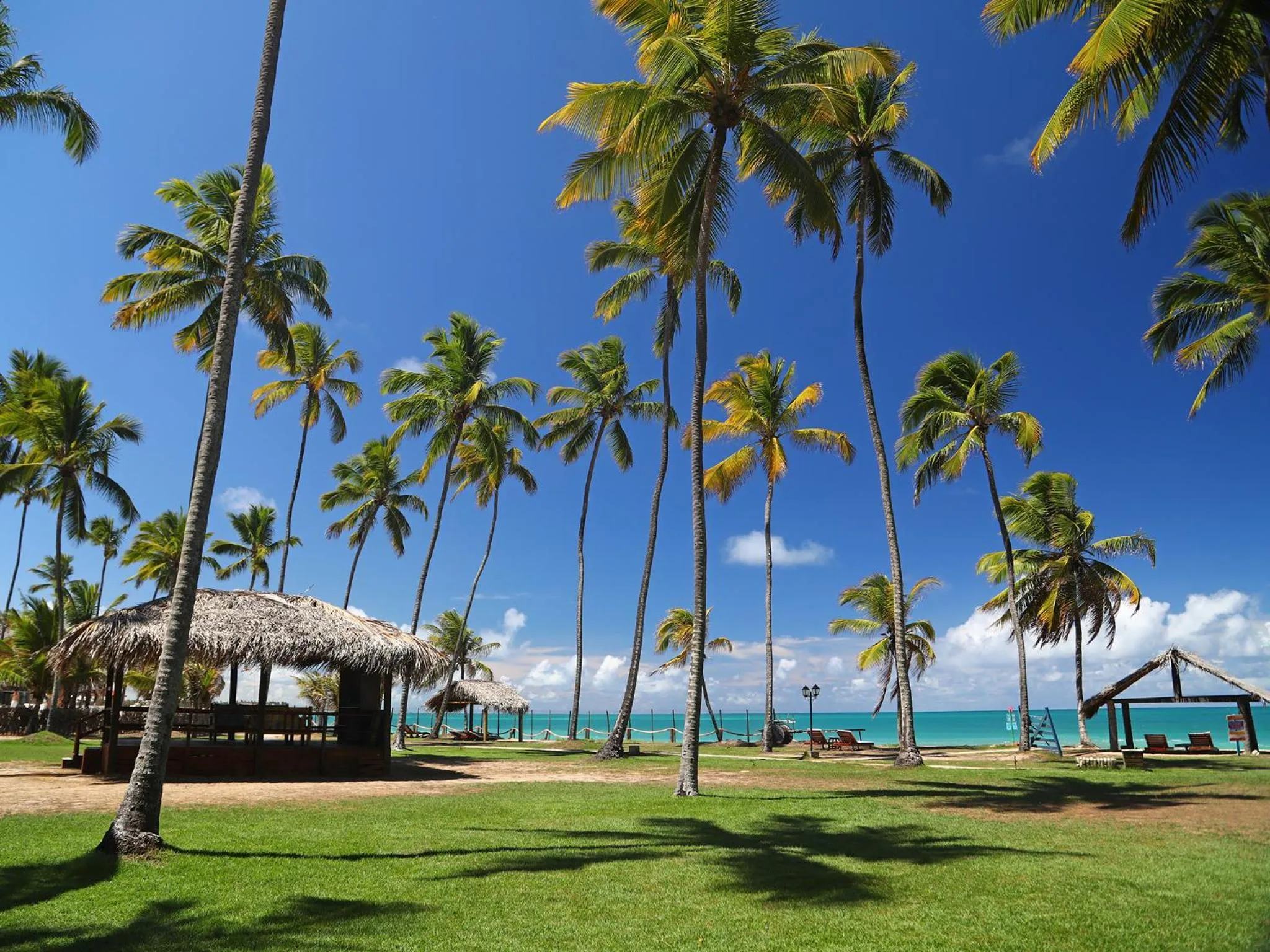 Sea view in Pousada Xalés de Maracaípe