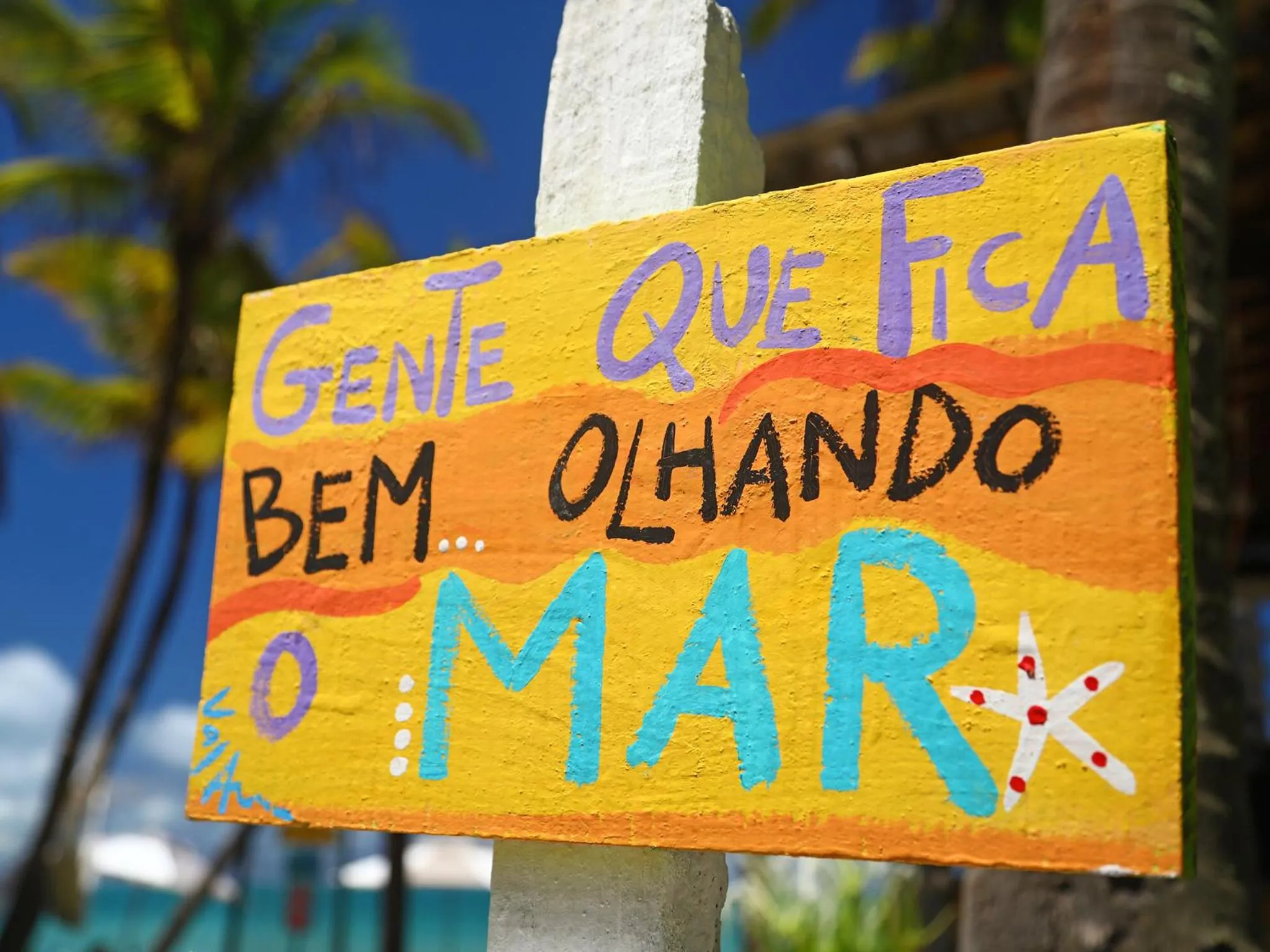 Decorative detail in Pousada Xalés de Maracaípe