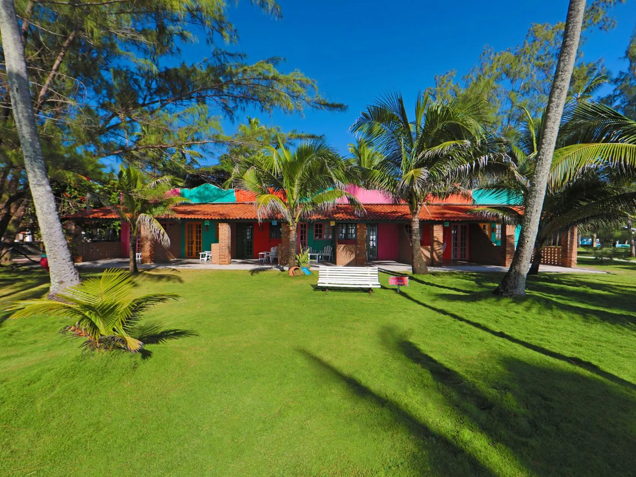 Balcony/Terrace in Pousada Xalés de Maracaípe