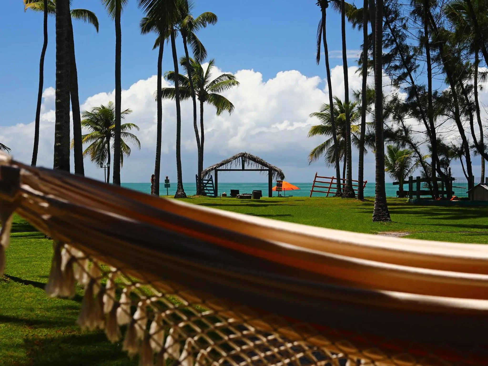 Garden in Pousada Xalés de Maracaípe