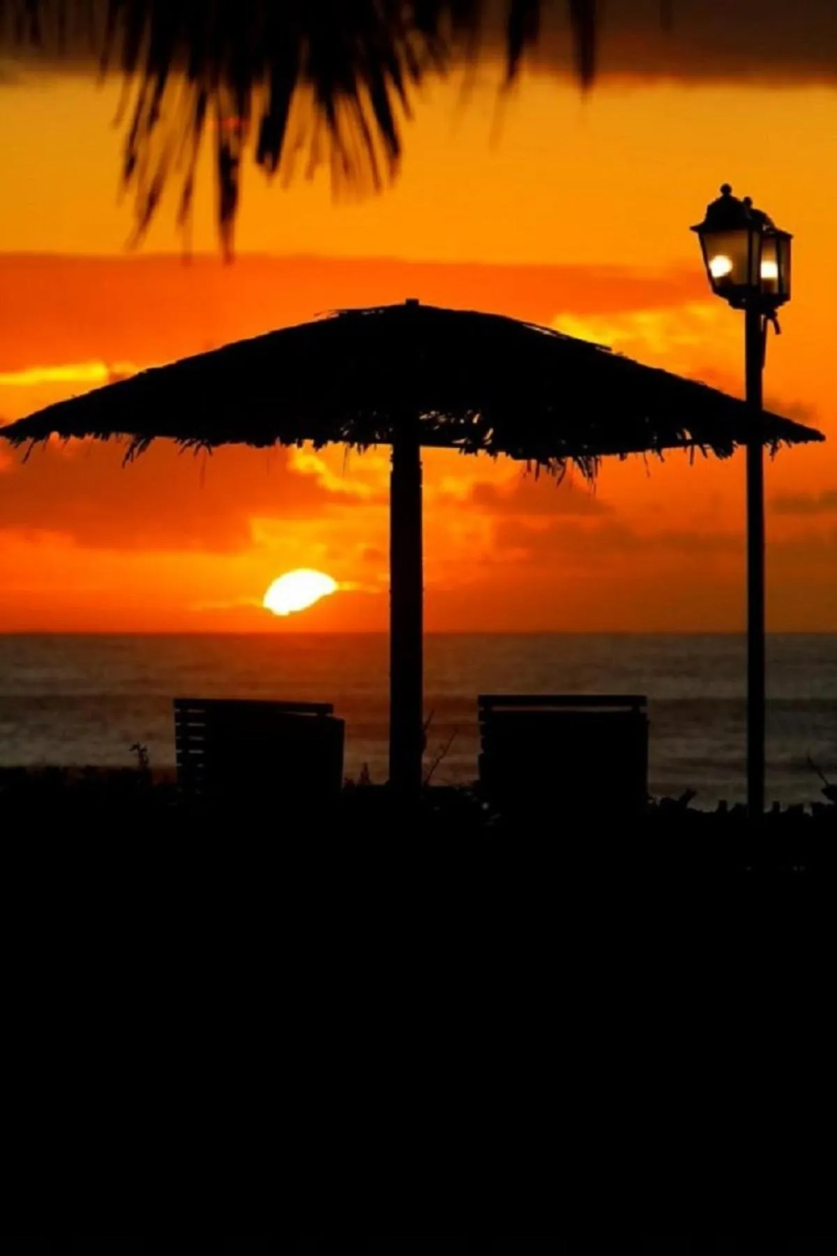 Sunrise in Pousada Xalés de Maracaípe