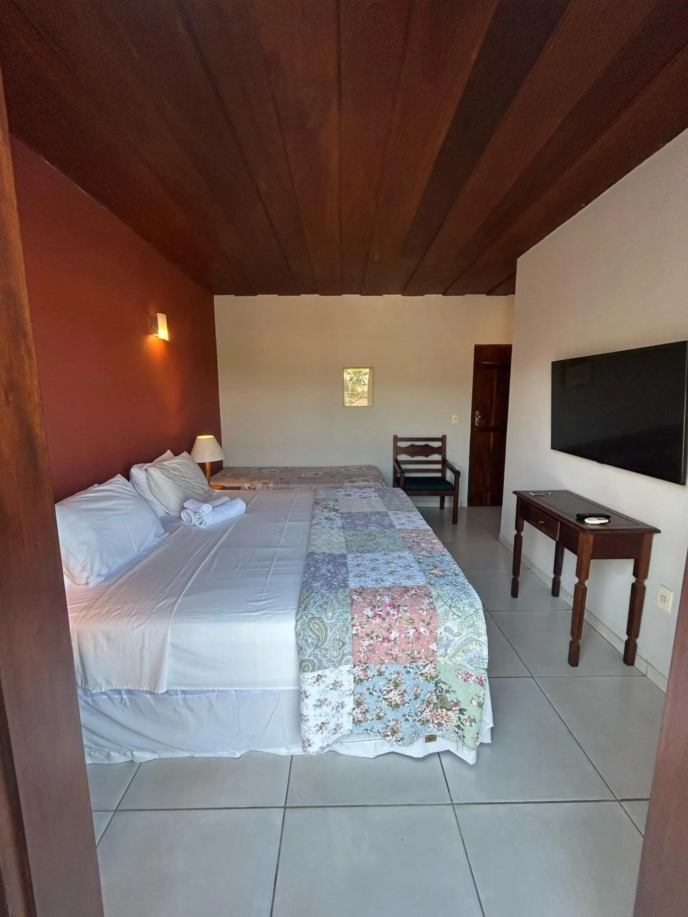 Bed in Pousada Solar D Alcina