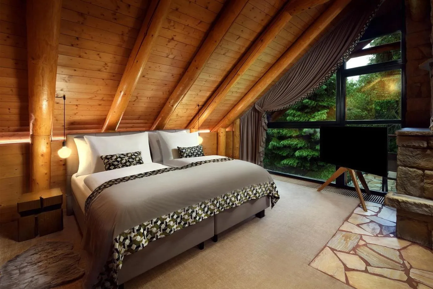 Photo of the whole room, Bed in Hotel Tri Studničky - Adult friendly