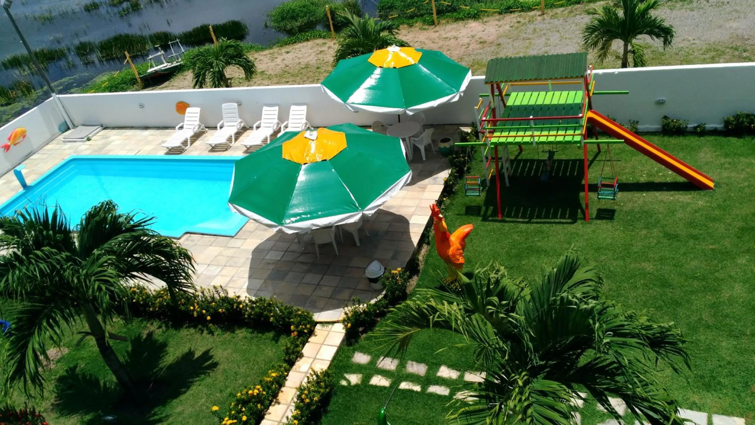 Bird's eye view in Pousada Porto De Galinhas