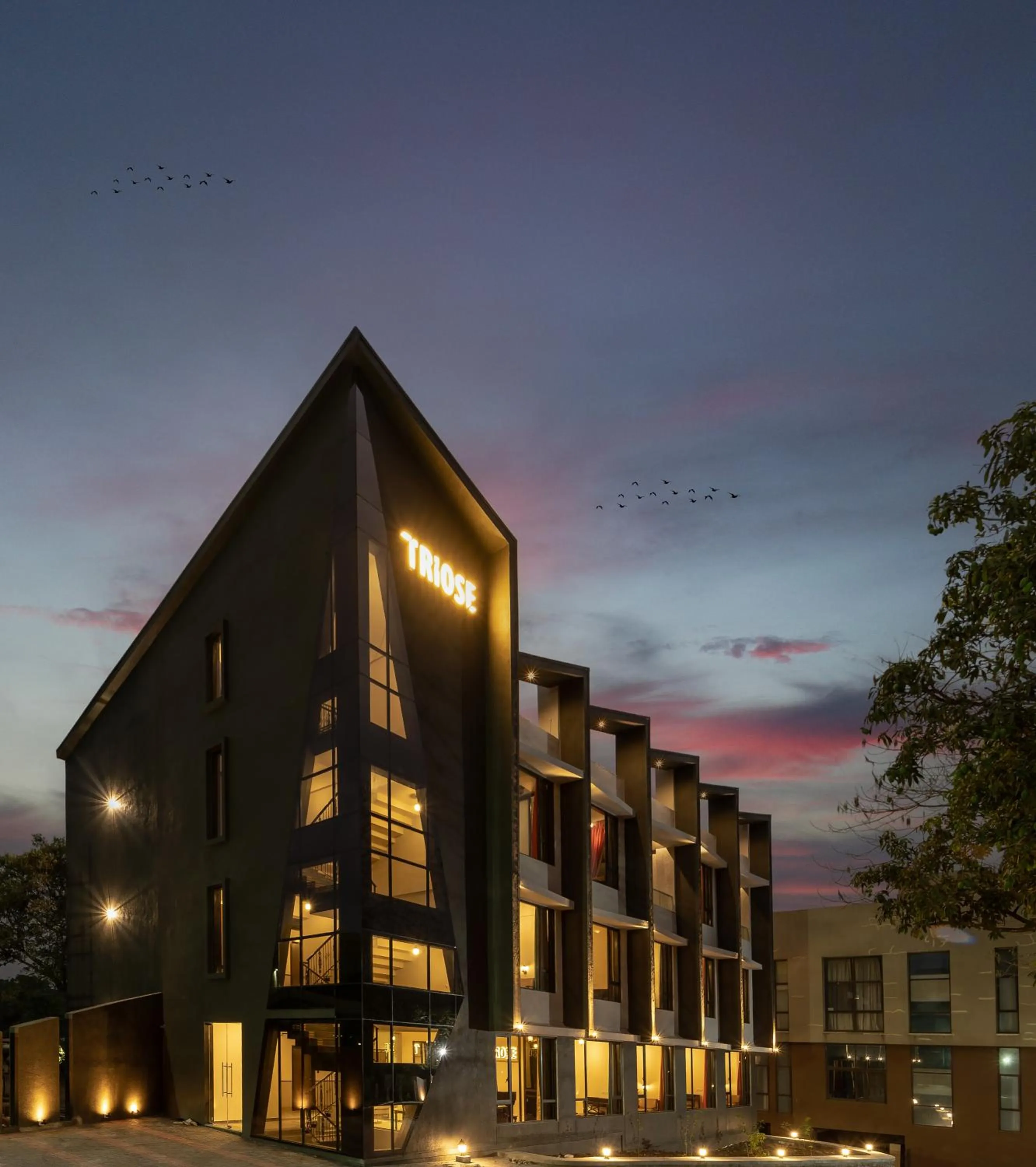 Property building in Triose Boutique Hotel Lonavala