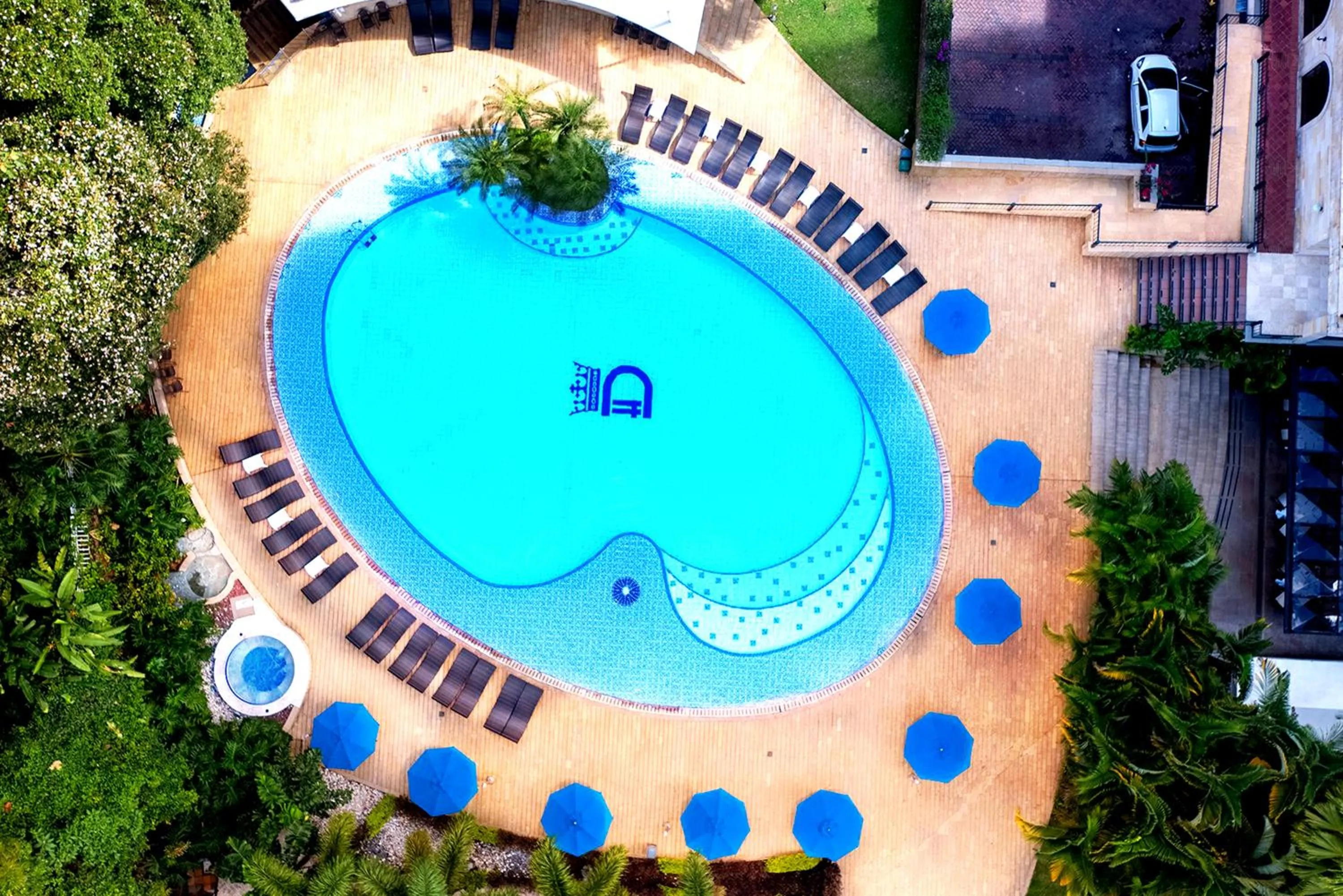 Bird's eye view in Hotel Dann Carlton Medellín