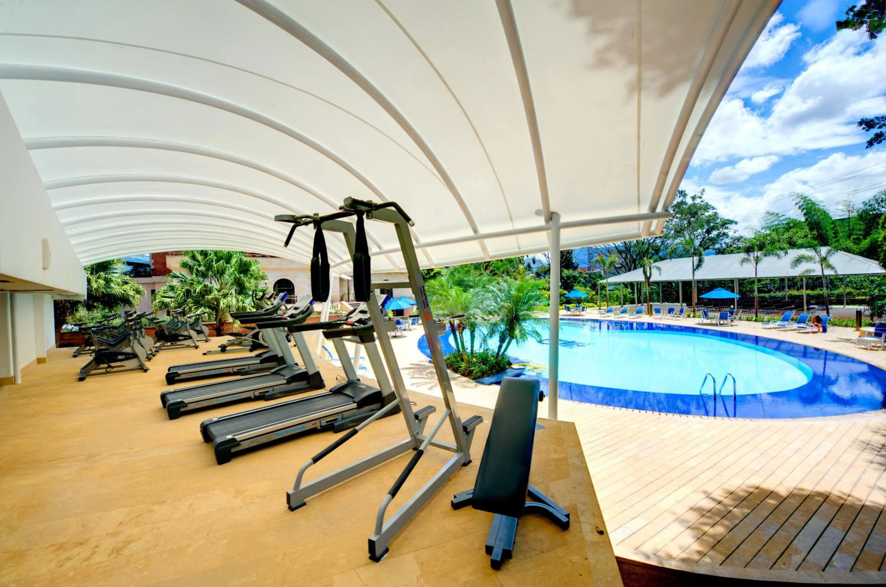 Fitness centre/facilities in Hotel Dann Carlton Medellín