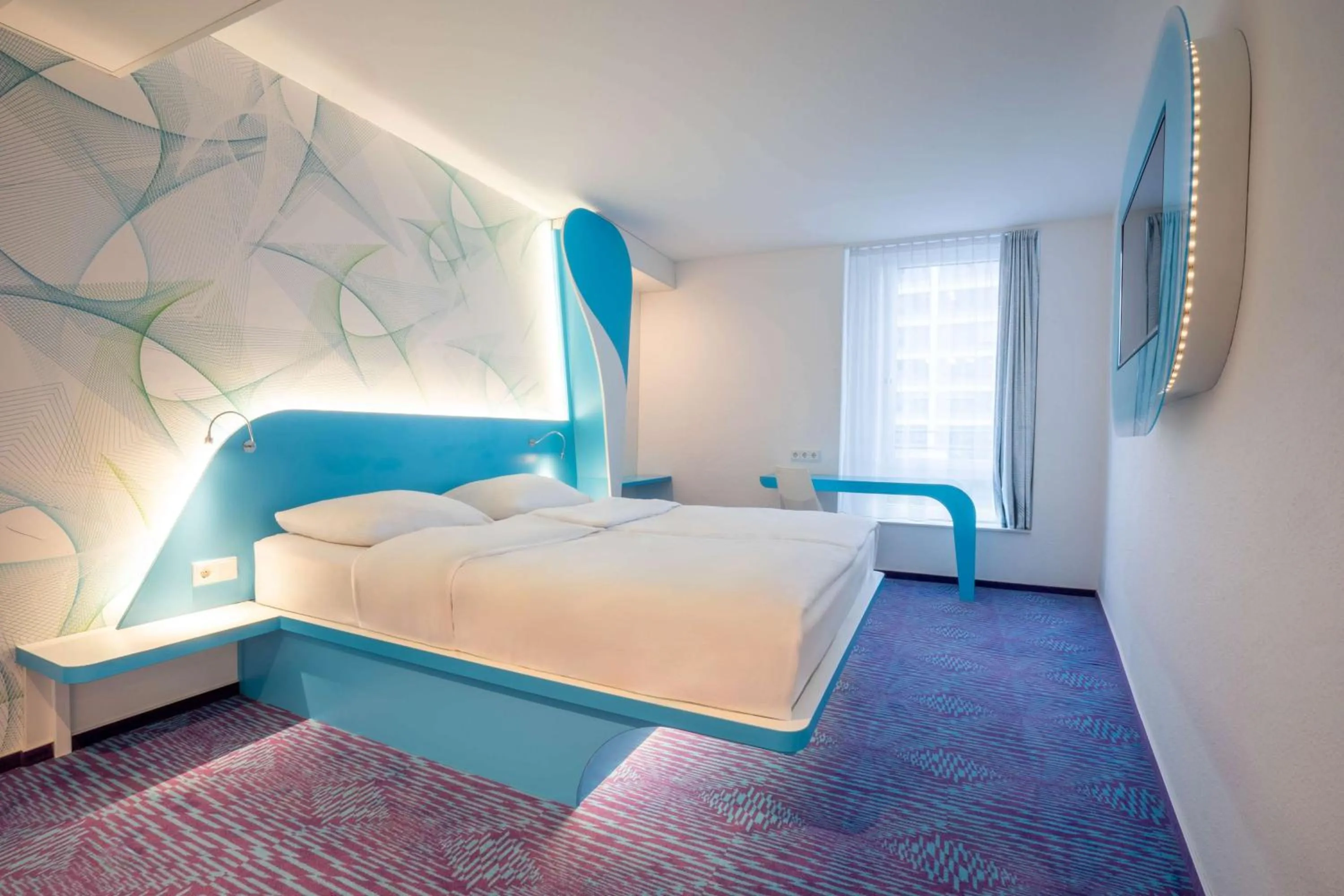 Bedroom, Bed in Prize by Radisson, Hamburg St Pauli