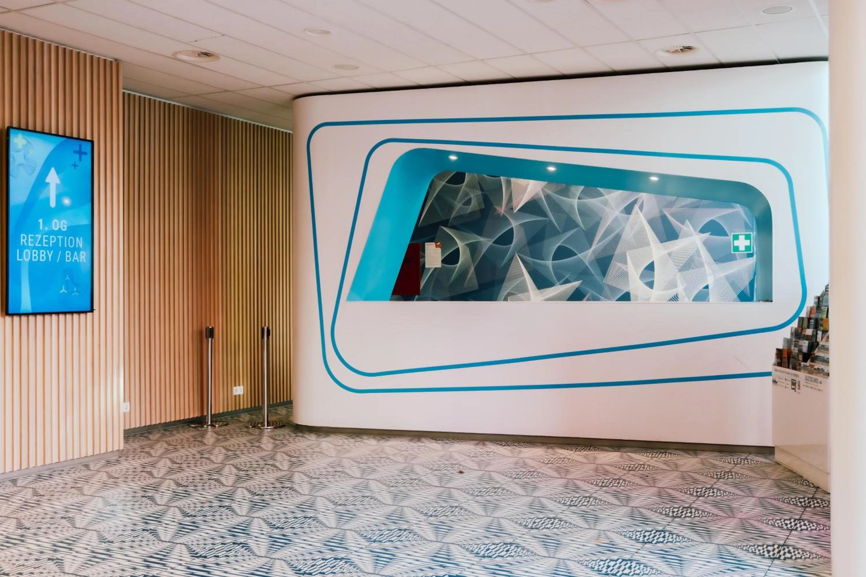 Lobby or reception in Prize by Radisson, Hamburg St Pauli