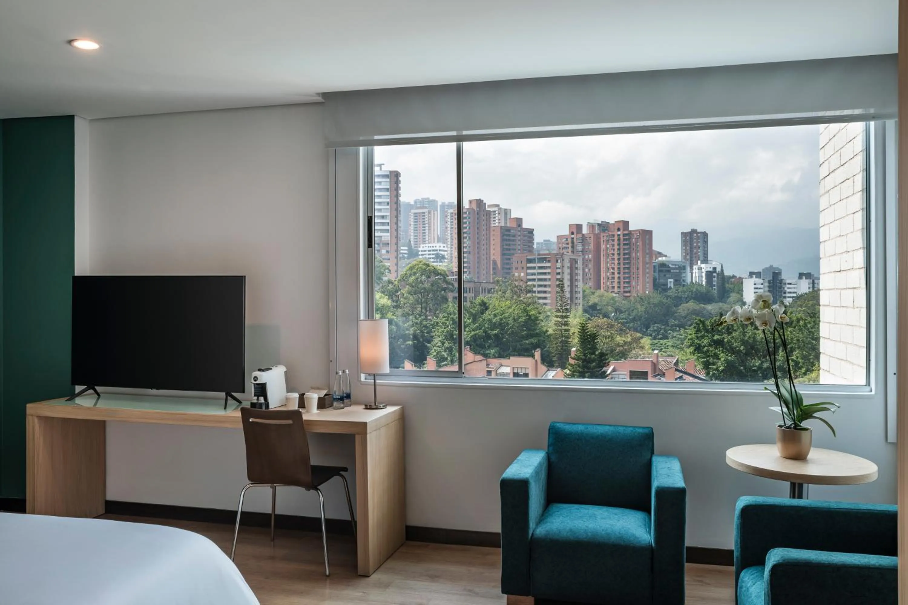 TV and multimedia, Bed in Hotel Poblado Alejandria